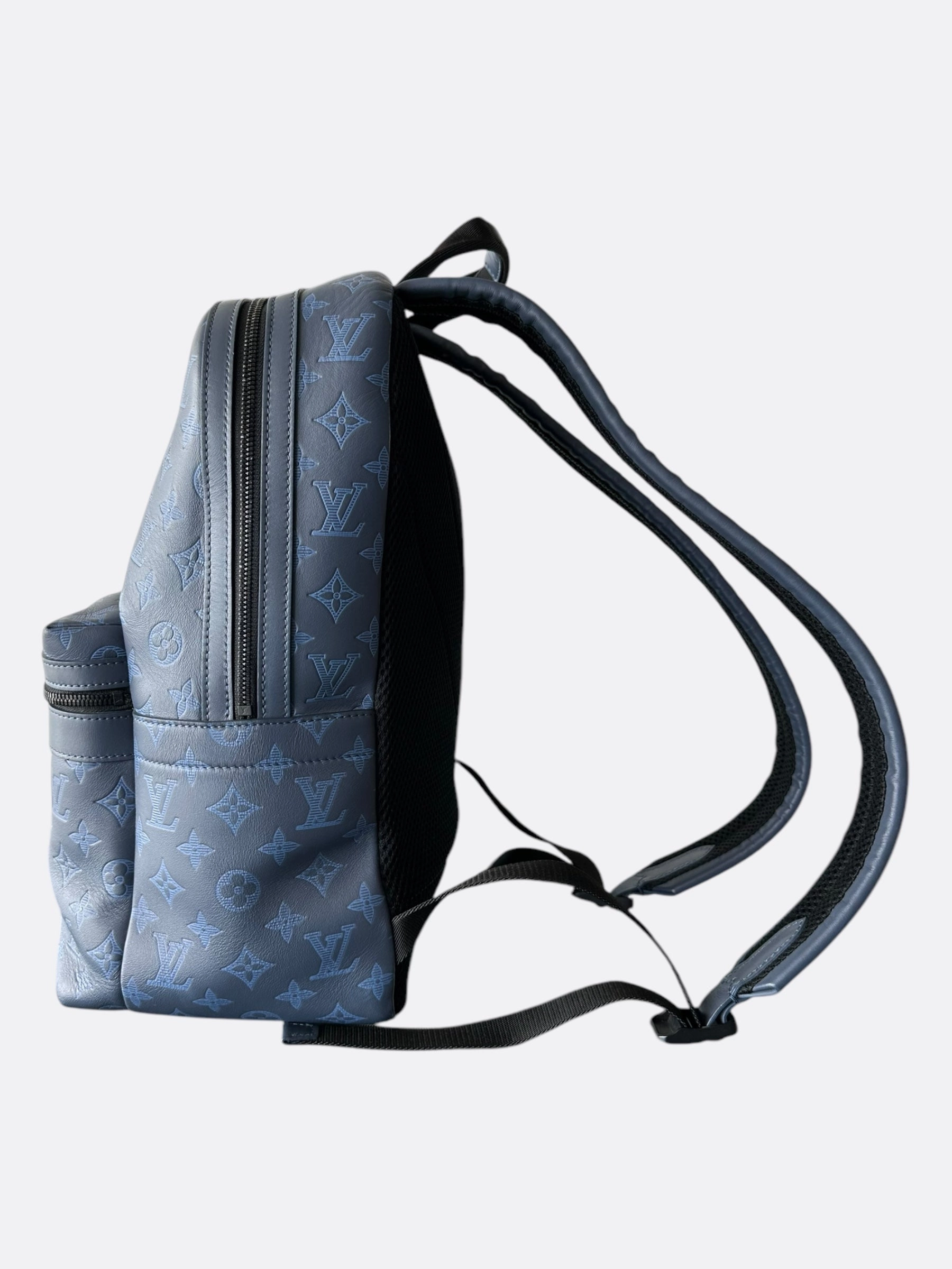 Louis Vuitton Blue Shadow Monogram Sprinter Backpack