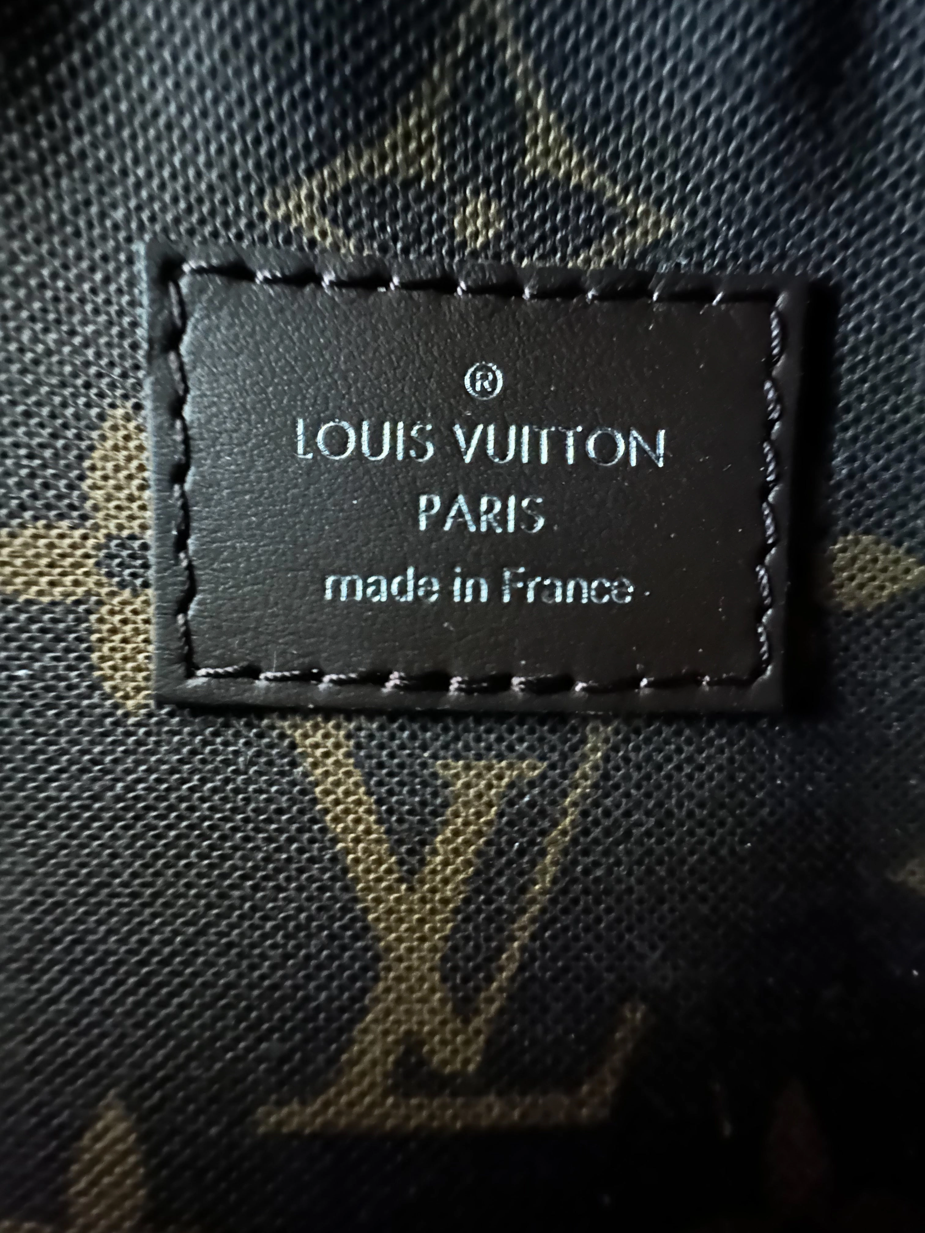 Louis Vuitton Blue Taigarama Monogram Alpha Wearable Wallet