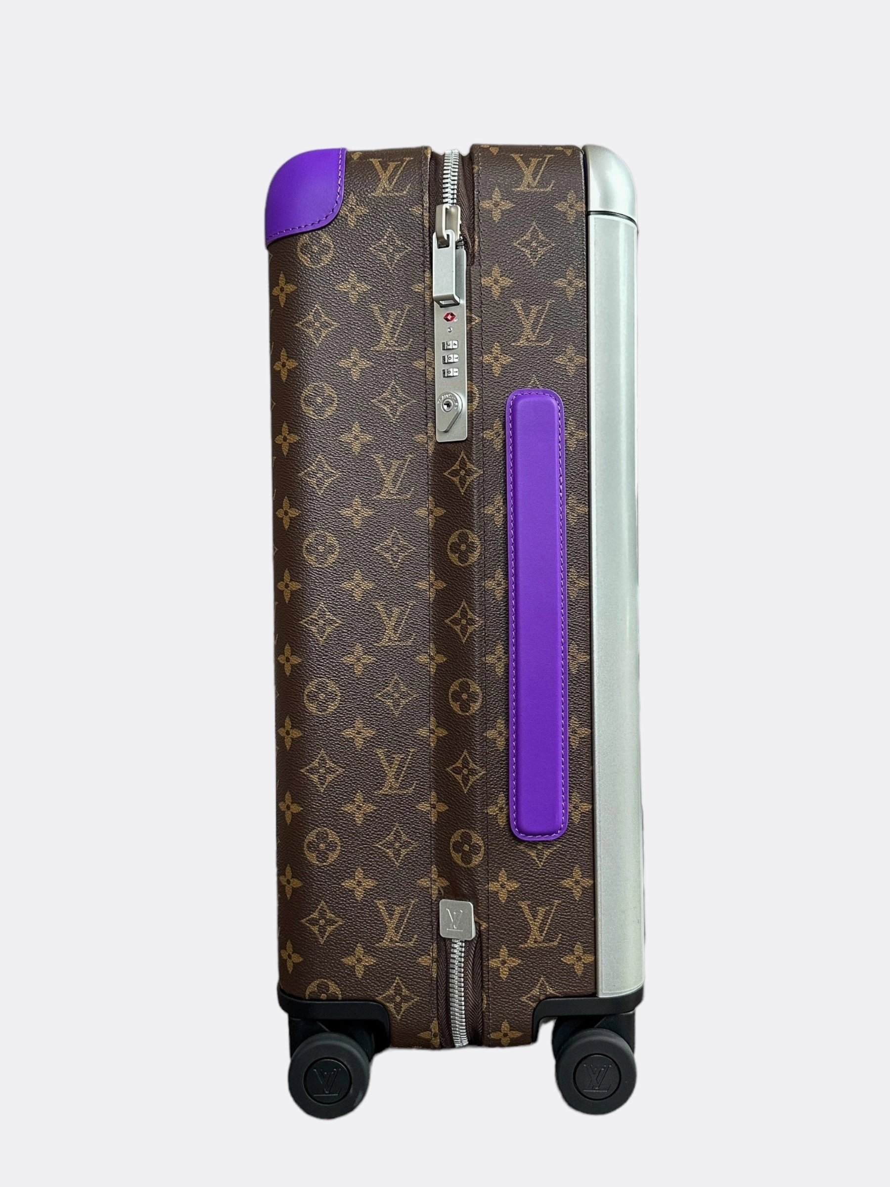 Louis Vuitton Brown & Purple Monogram Horizon 55