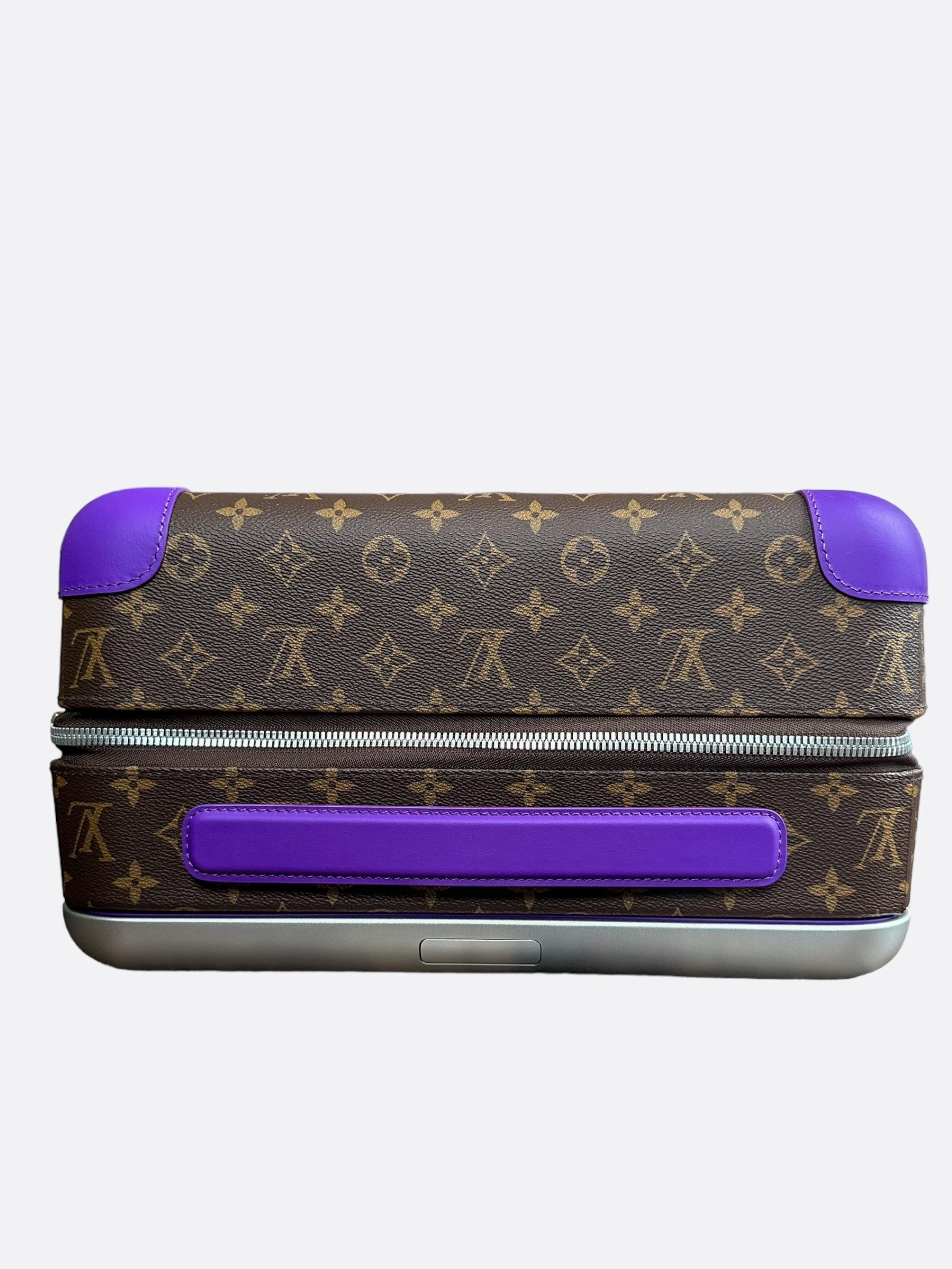 Louis Vuitton Brown & Purple Monogram Horizon 55
