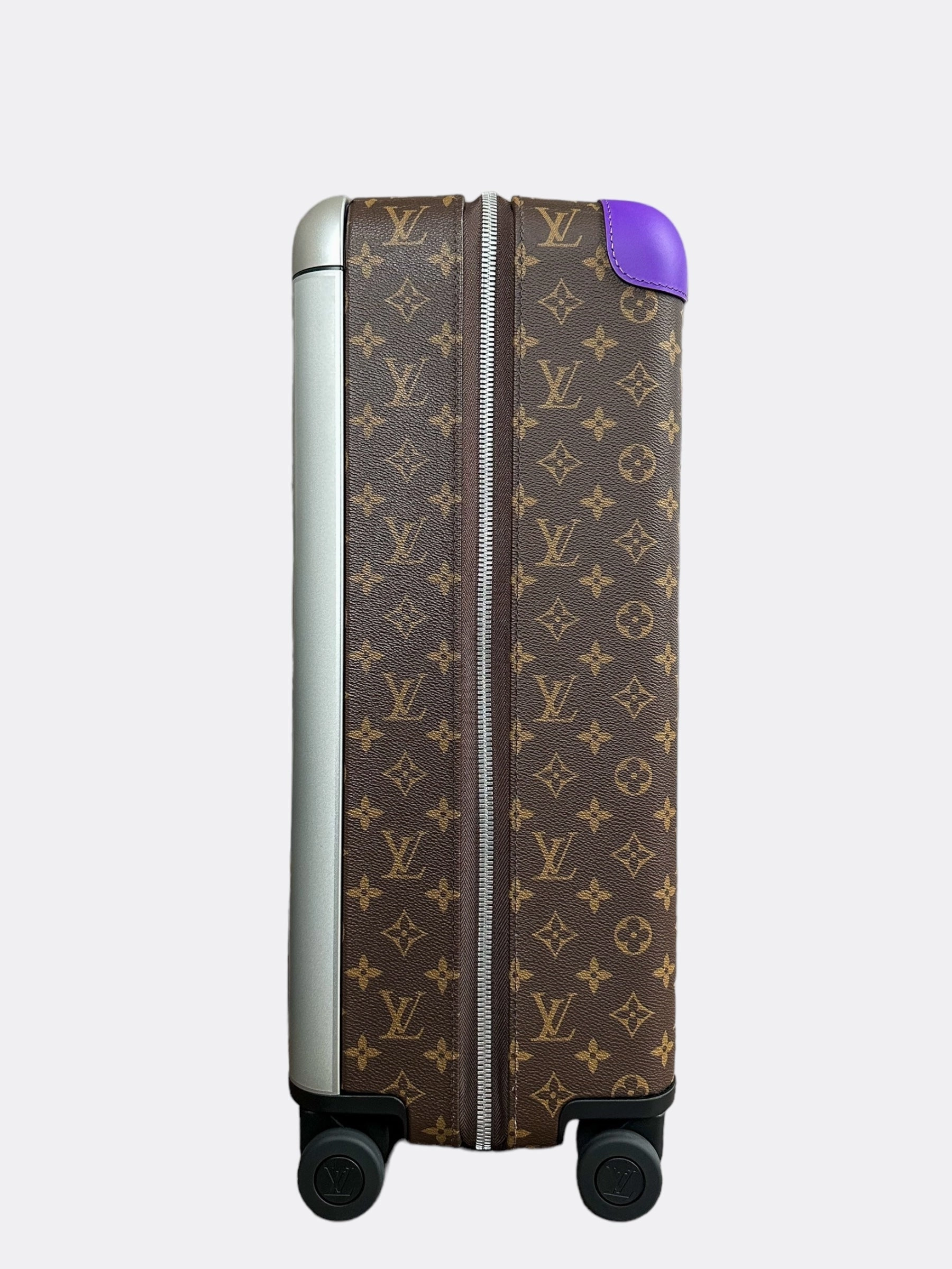 Louis Vuitton Brown & Purple Monogram Horizon 55
