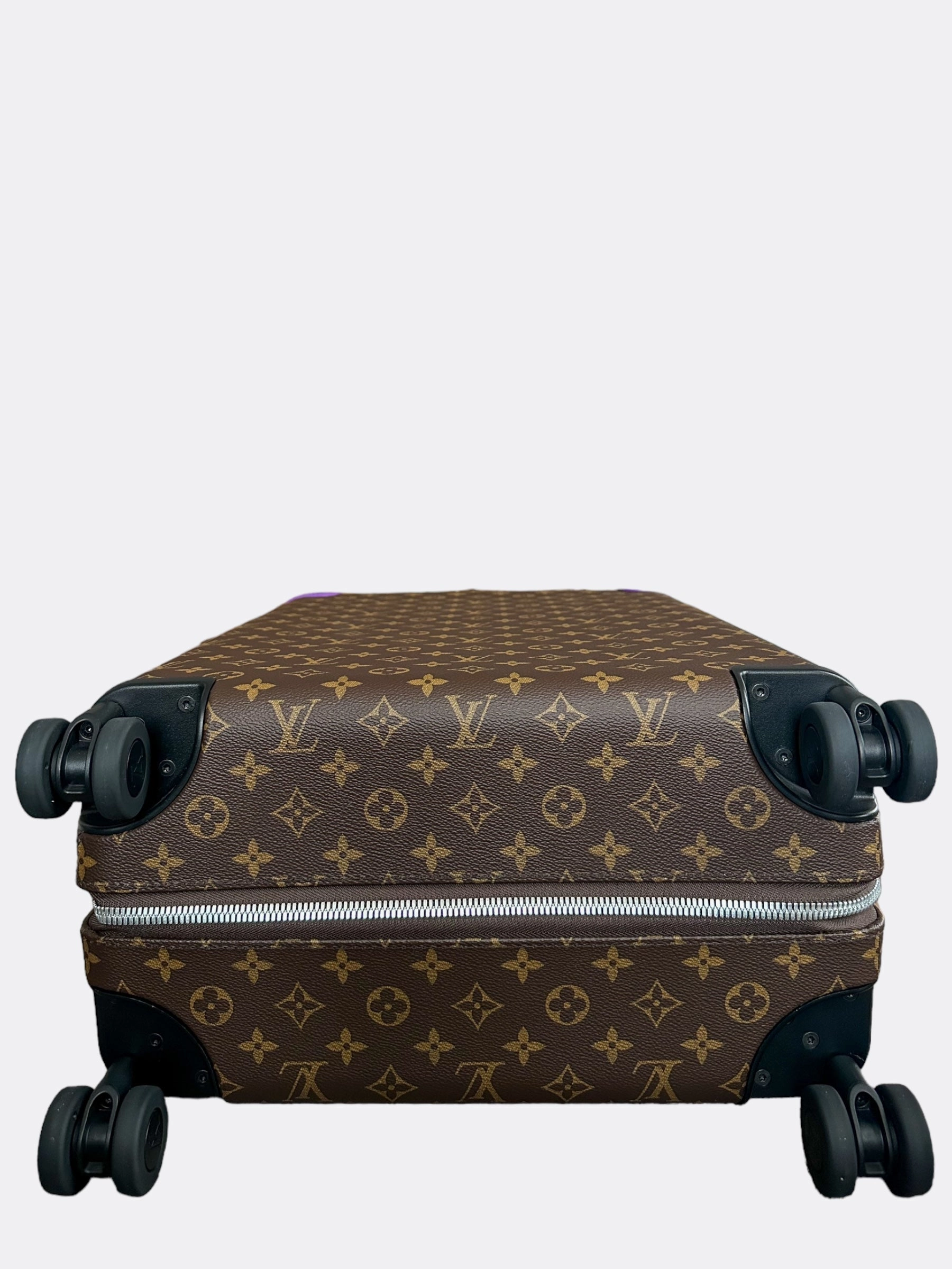 Louis Vuitton Brown & Purple Monogram Horizon 55