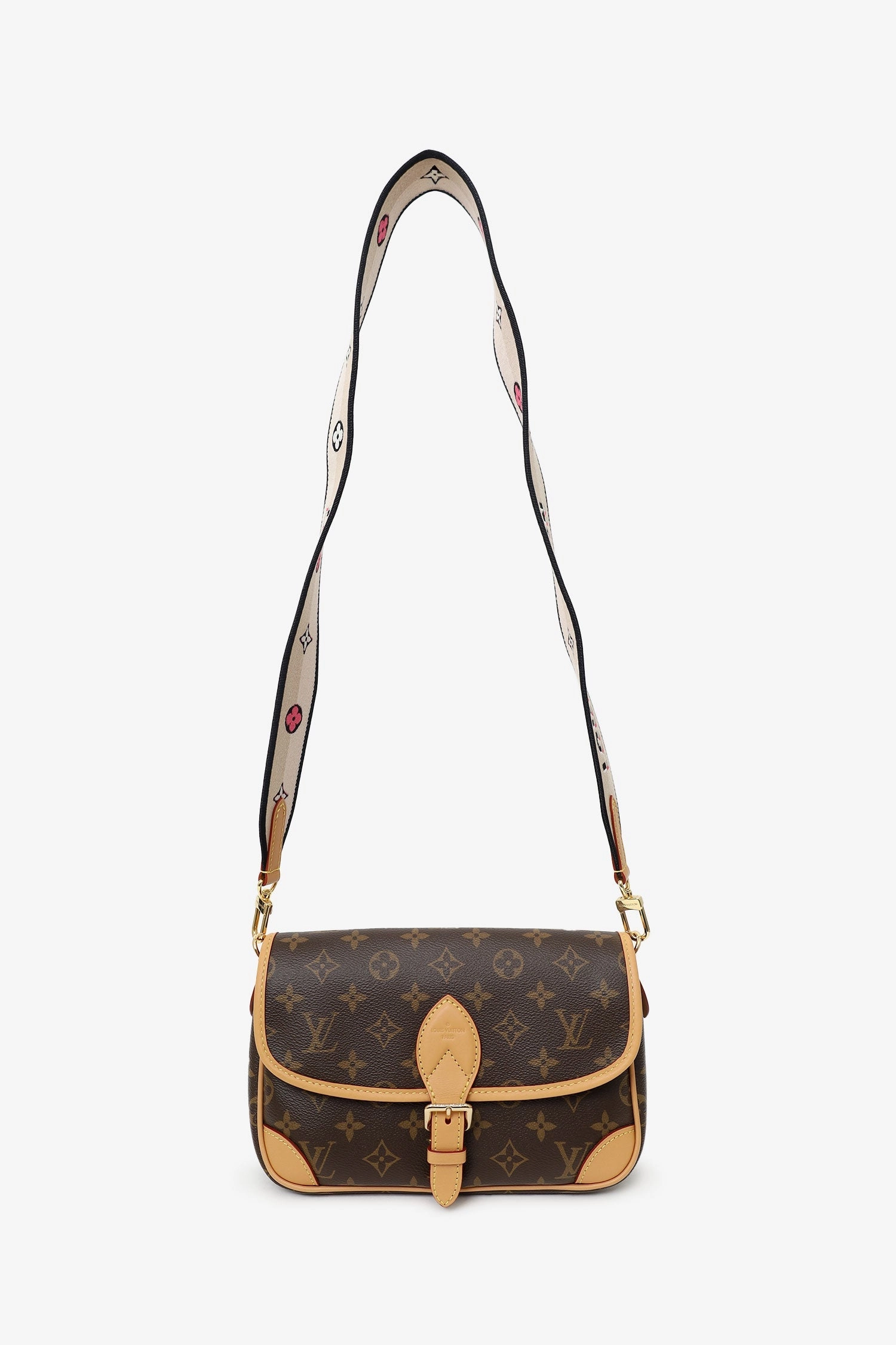 Louis Vuitton Brown Monogram Diane Crossbody with Strap