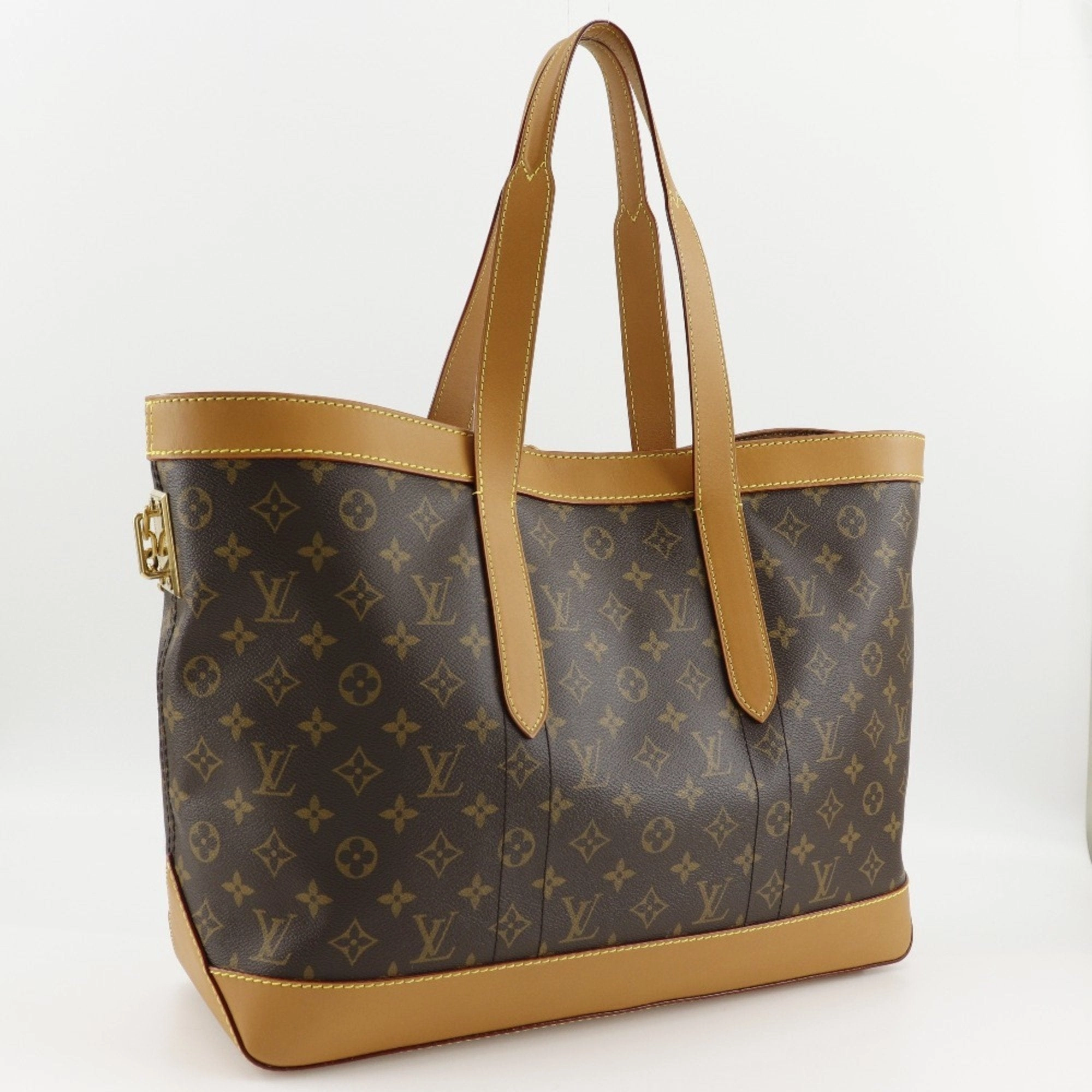 Louis Vuitton Cabas Voyage Canvas Tote Bag (Pre-Owned)