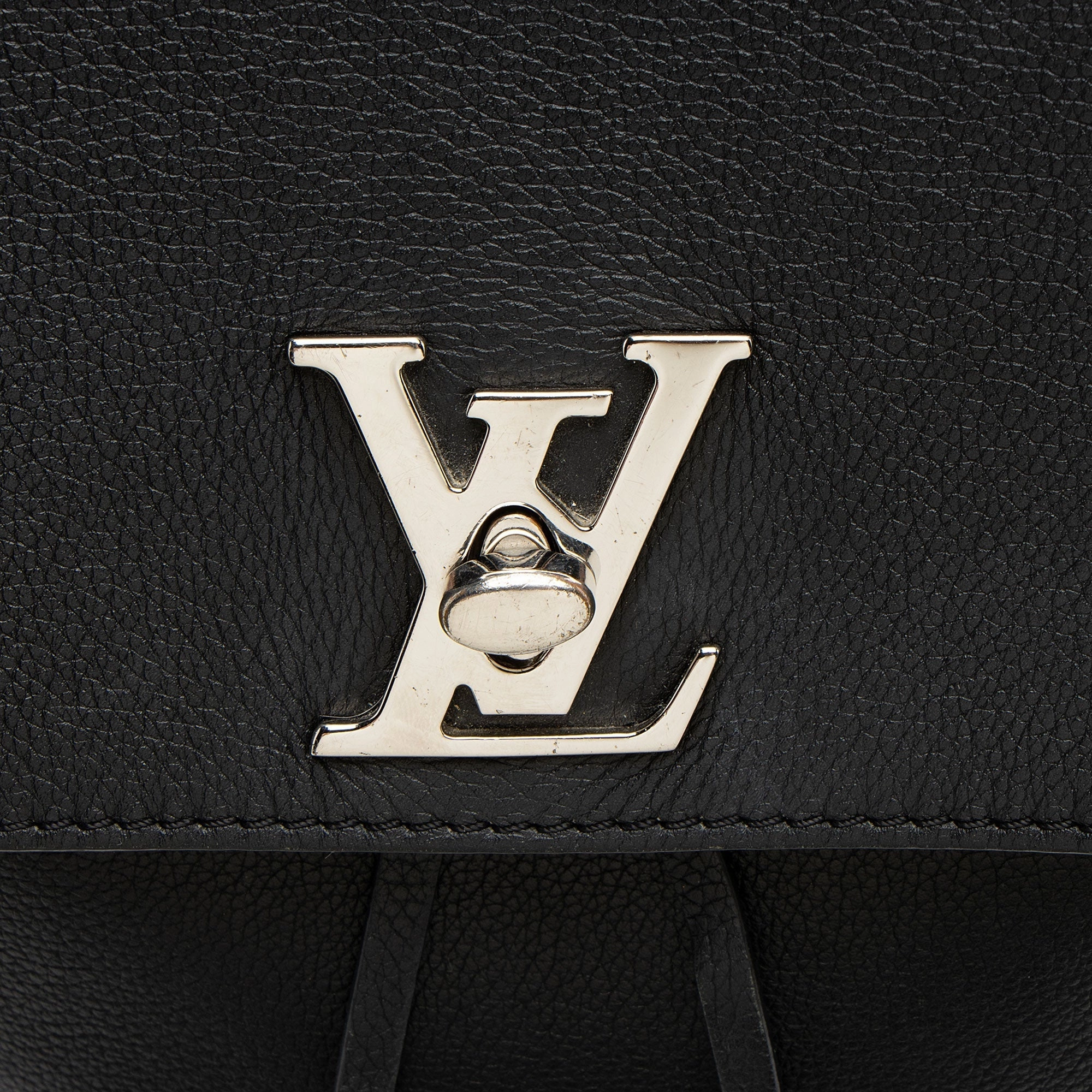 Louis Vuitton Calfskin Lockme Backpack (SHF-67YGP1)