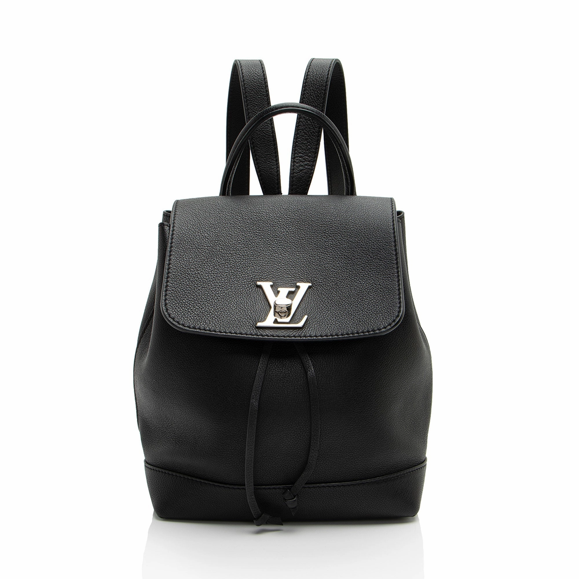 Louis Vuitton Calfskin Lockme Backpack (SHF-67YGP1)