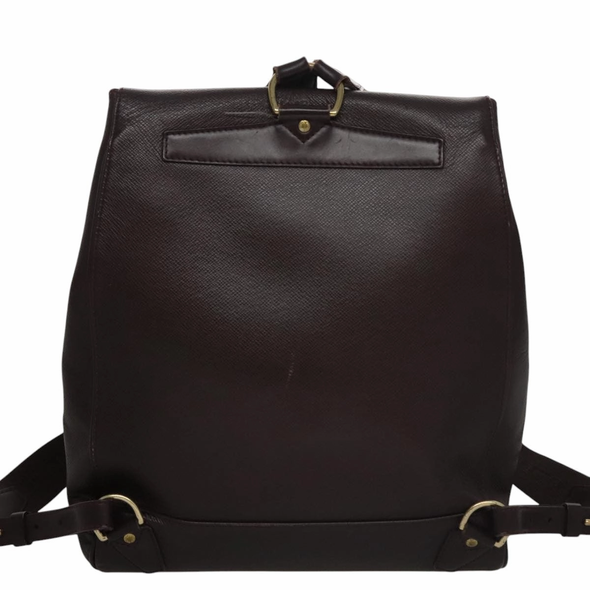 Louis Vuitton Cassiar Brown Leather Backpack Bag