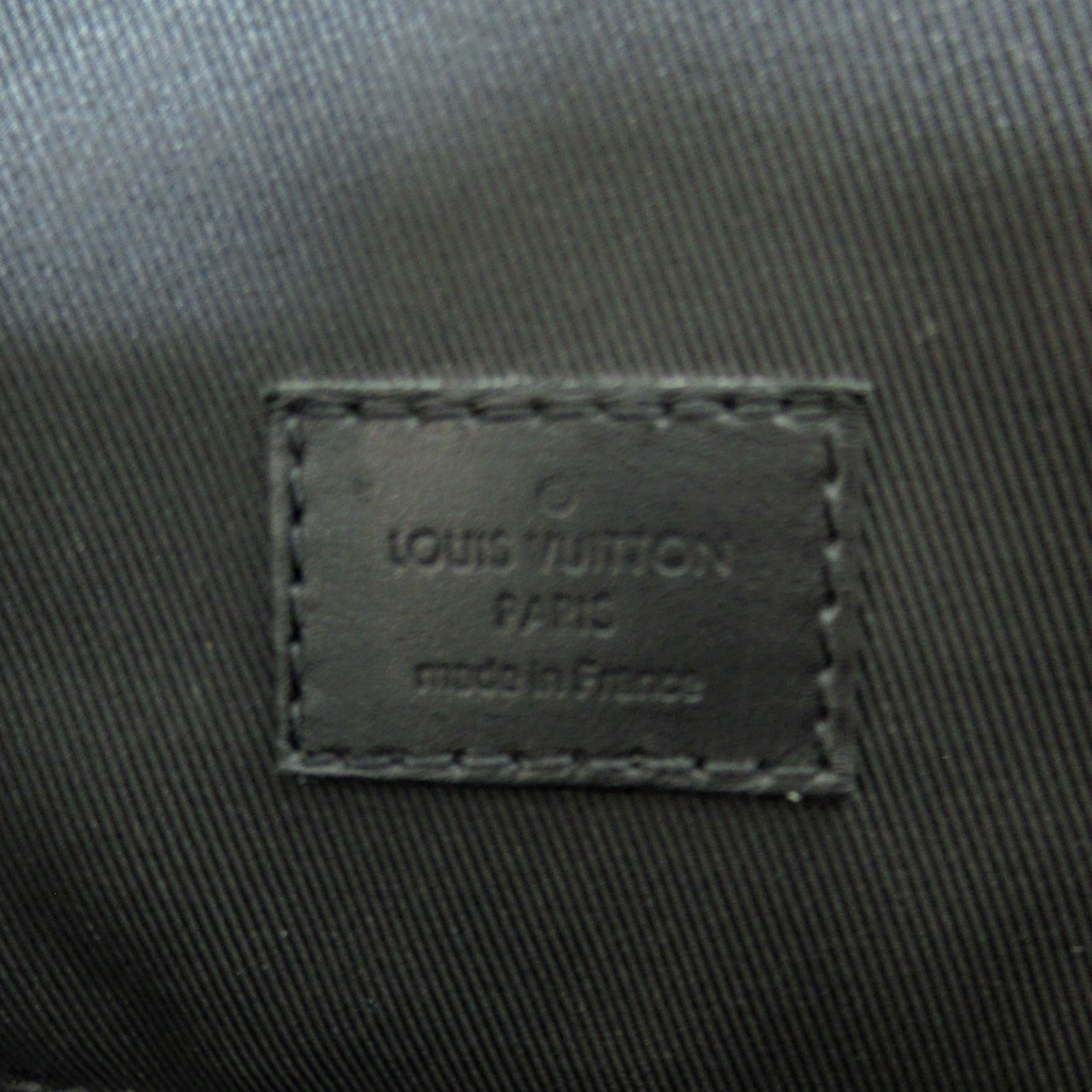 Louis Vuitton Christophers PM Backpack Bag PVC ted Canvas Monogram Eclipse Reverse  Grey M45419