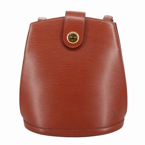 Louis Vuitton Cluny Brown Leather Shoulder Bag