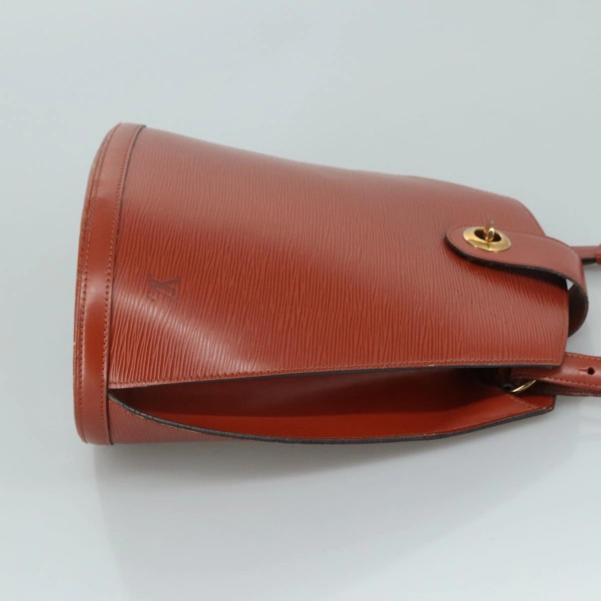 Louis Vuitton Cluny Brown Leather Shoulder Bag