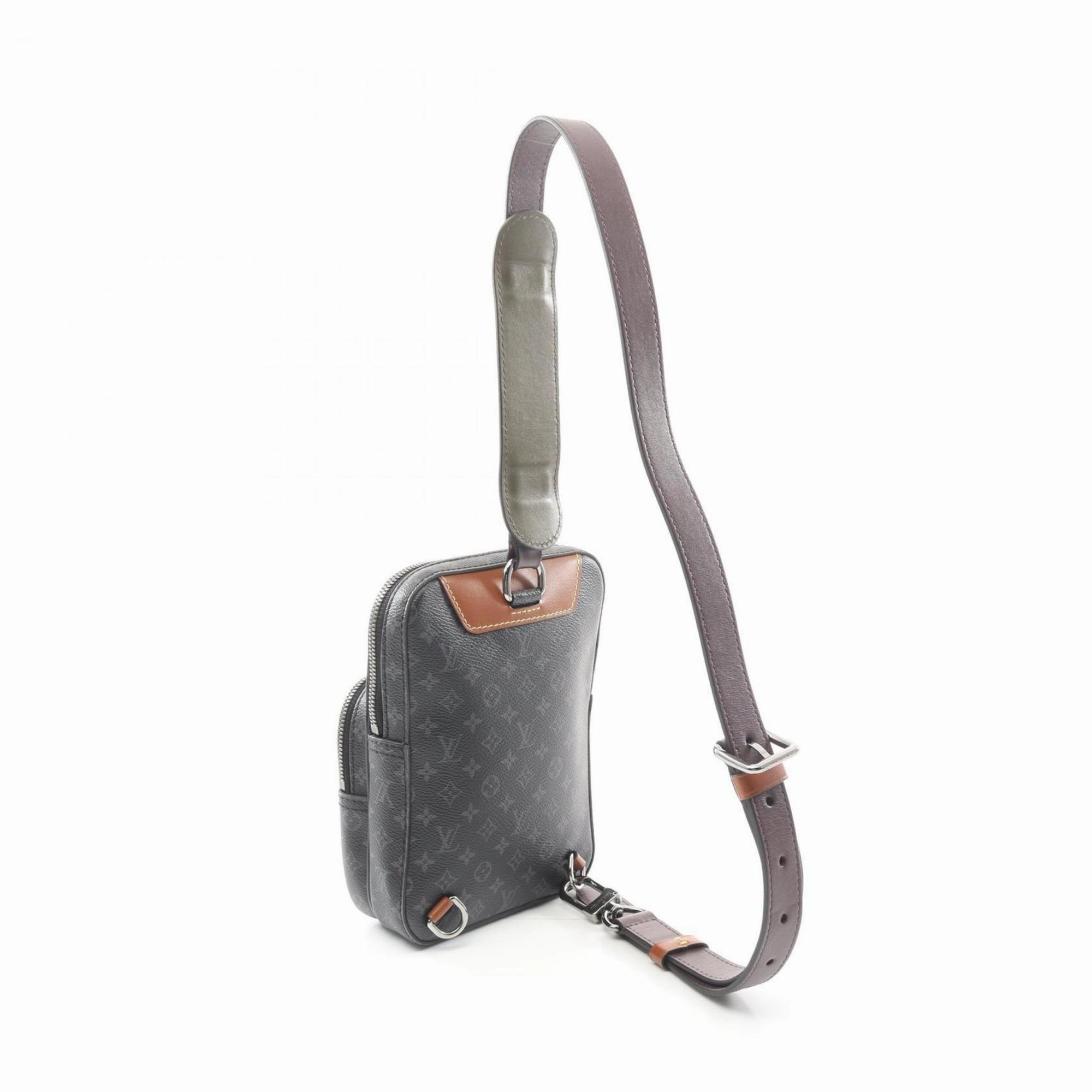 Louis Vuitton Coated Canvas Leather Fanny Pack (Pre-Owned)
