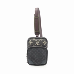 Louis Vuitton Coated Canvas Leather Fanny Pack (Pre-Owned)