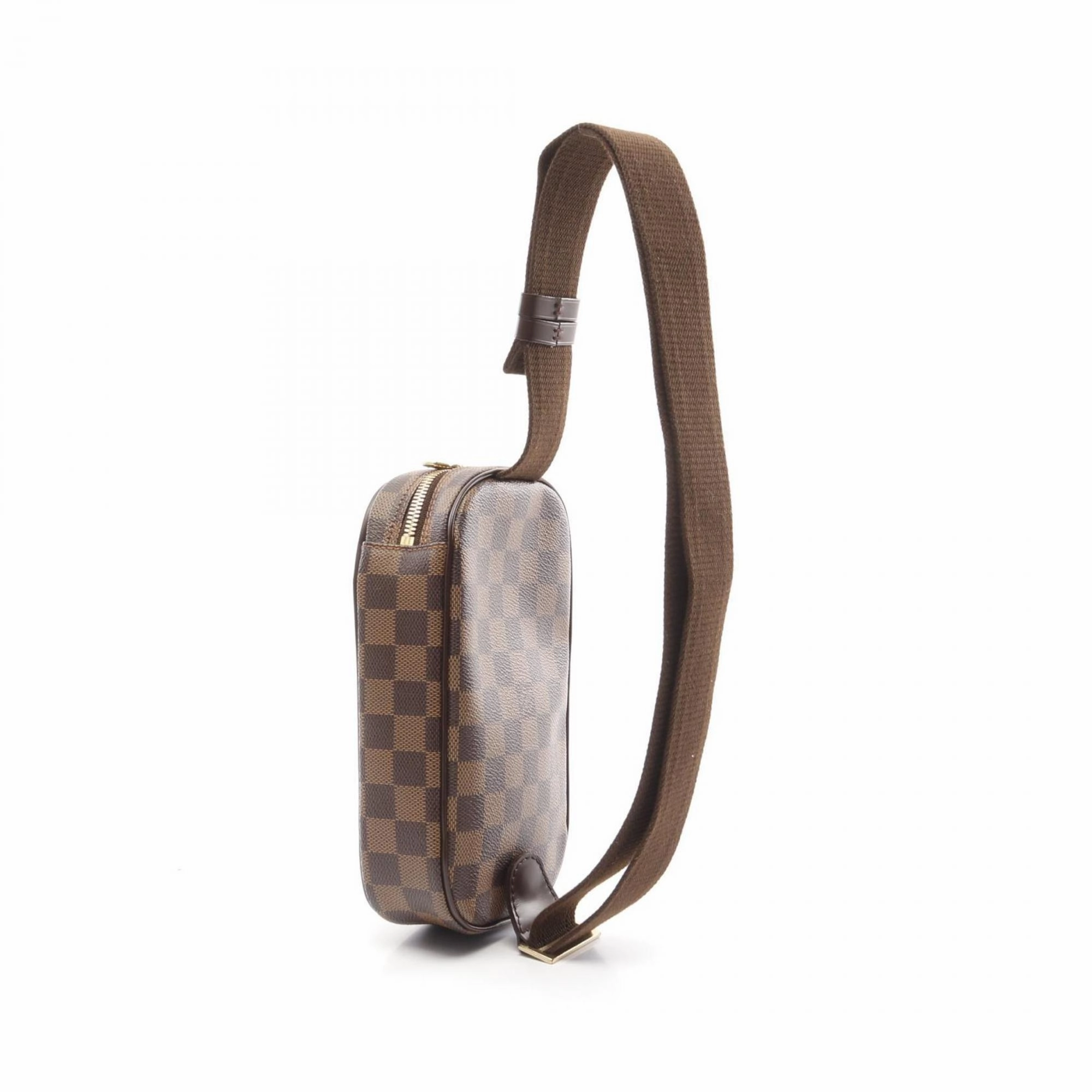 Louis Vuitton Coated Canvas Leather Fanny Pack Sling Bag (Pre-Owned)