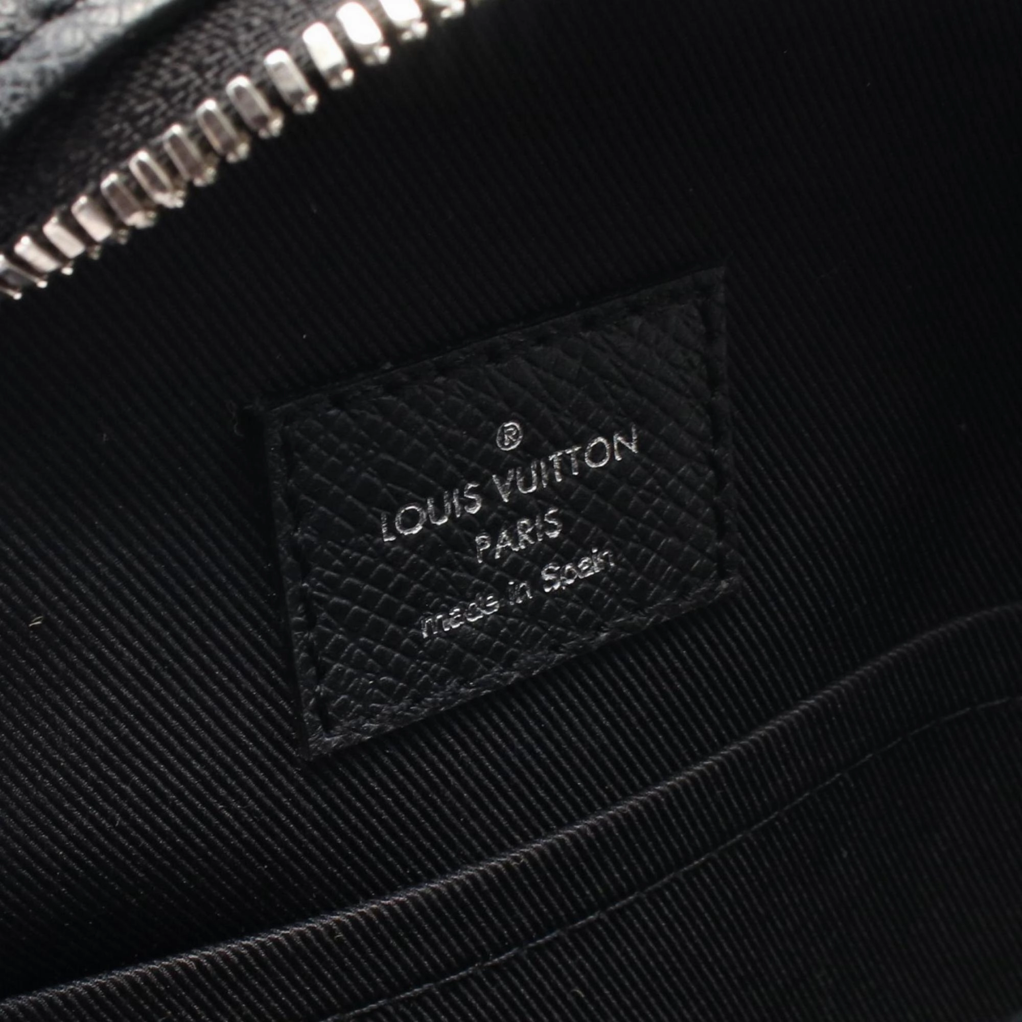 Louis Vuitton Coated Canvas Pvc Taigarama Leather Fanny Pack (Pre-Owned)
