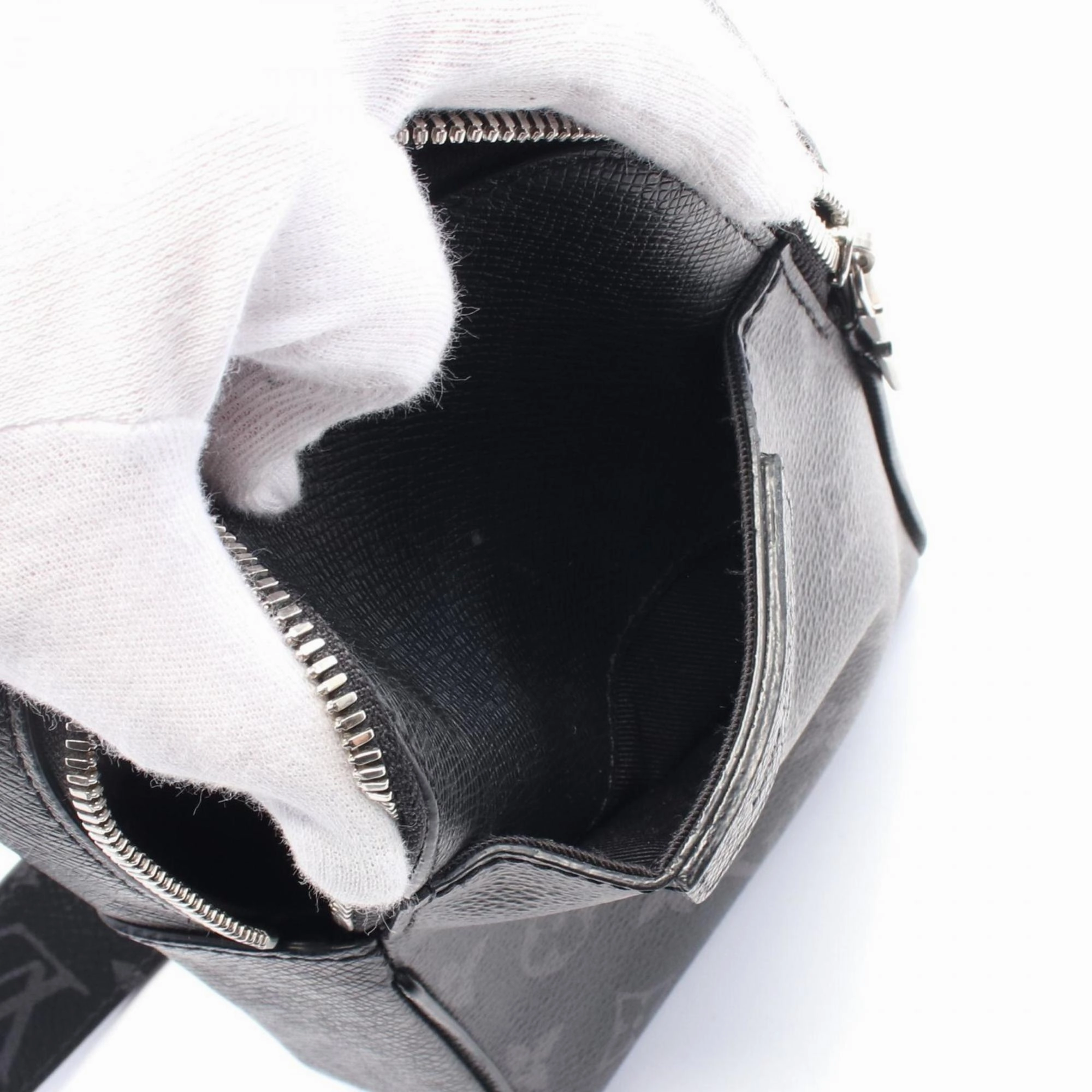 Louis Vuitton Coated Canvas Pvc Taigarama Leather Fanny Pack (Pre-Owned)