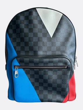 Louis Vuitton Cobalt Damier Americas Cup Josh Backpack