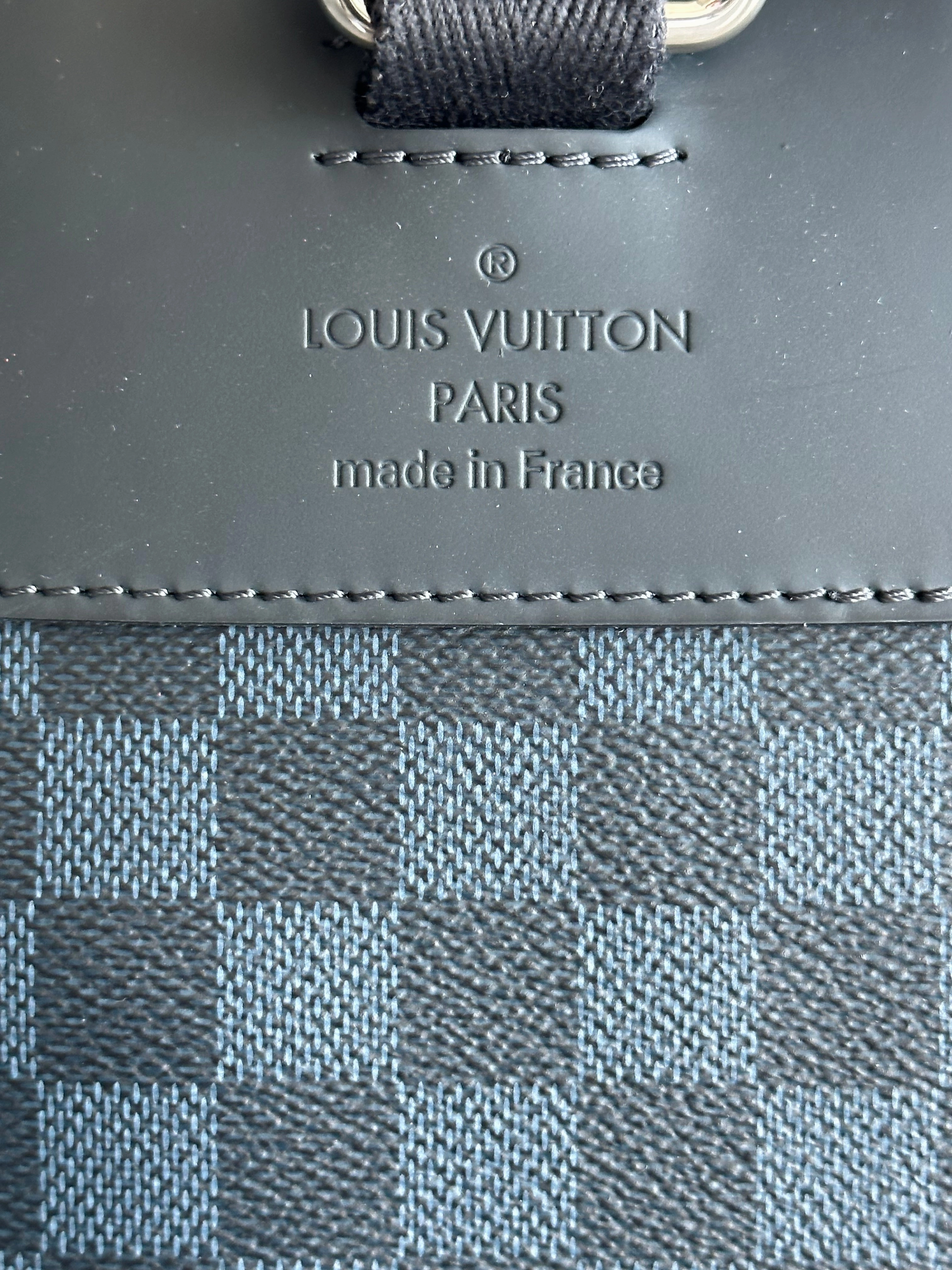 Louis Vuitton Cobalt Damier Americas Cup Josh Backpack