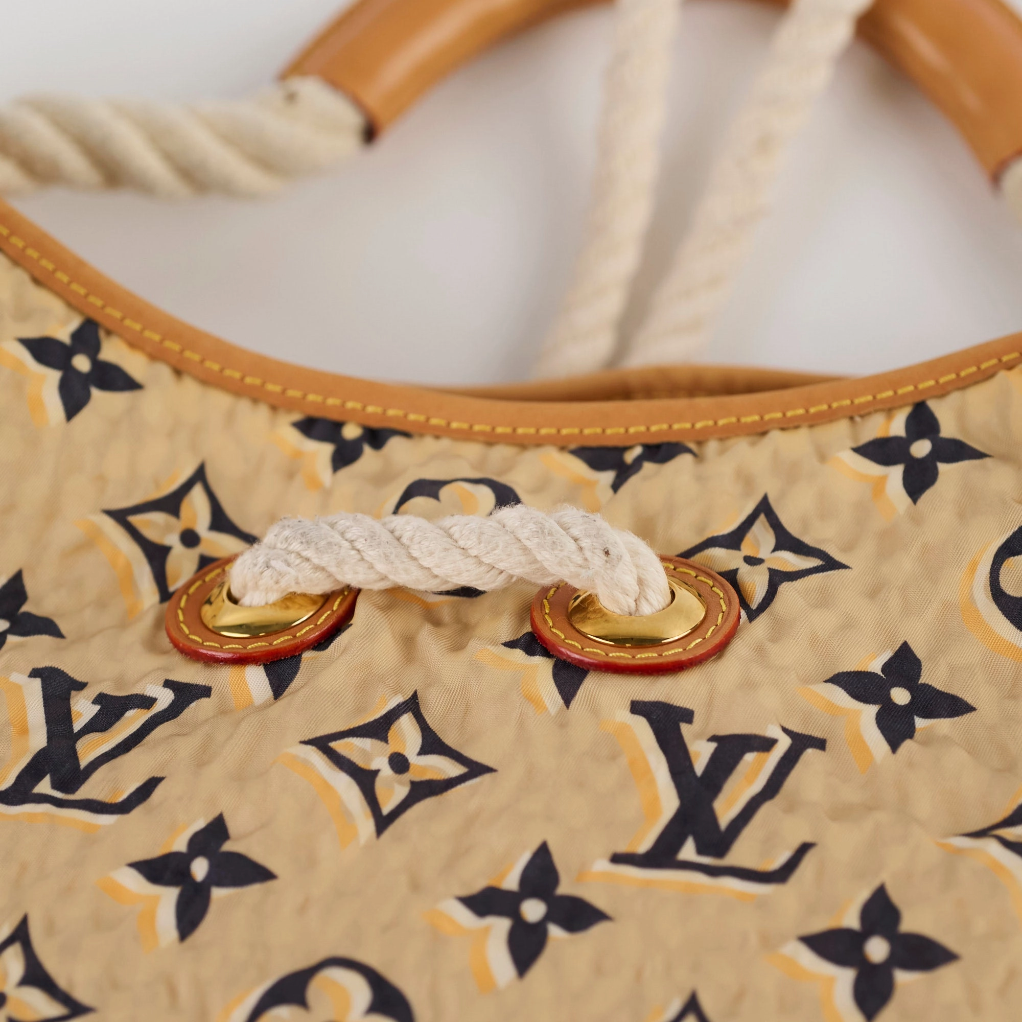 Louis Vuitton Cruise Line Bulles MM Nylon Shoulder Bag