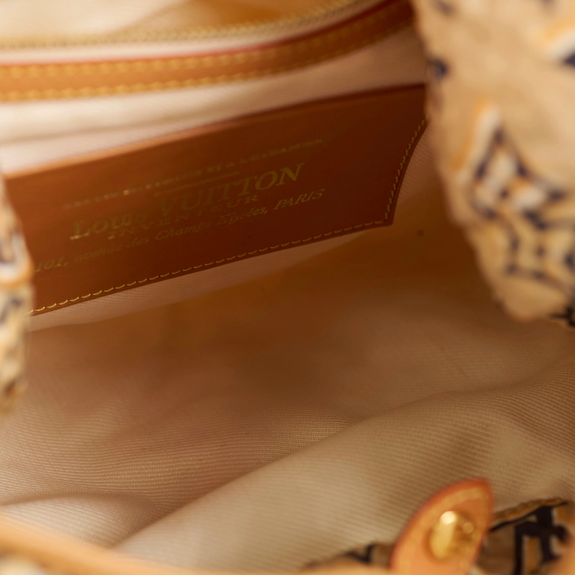 Louis Vuitton Cruise Line Bulles MM Nylon Shoulder Bag