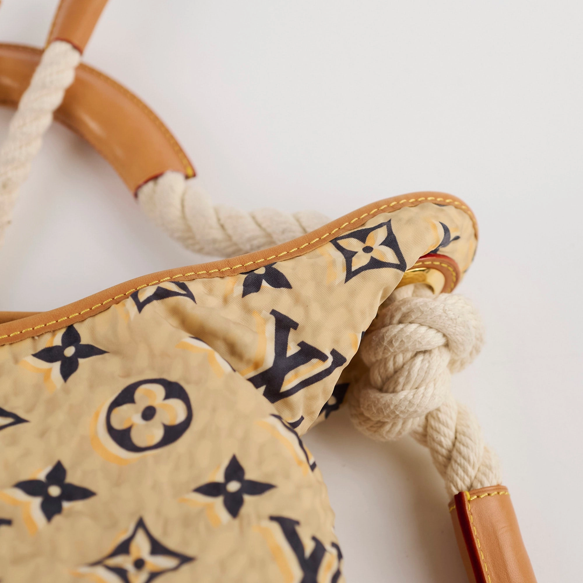 Louis Vuitton Cruise Line Bulles MM Nylon Shoulder Bag