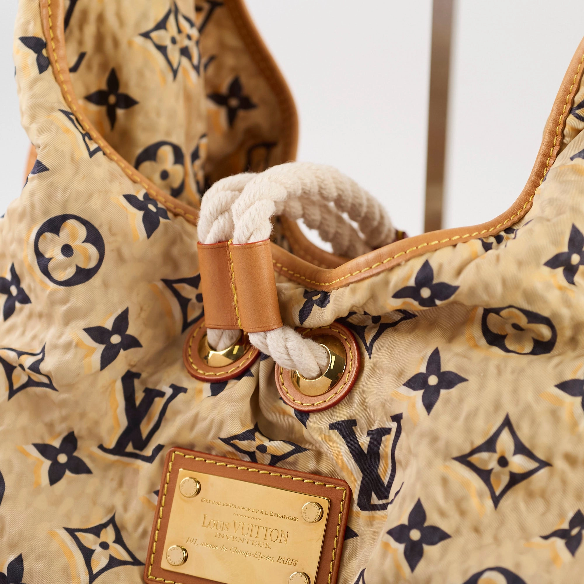 Louis Vuitton Cruise Line Bulles MM Nylon Shoulder Bag