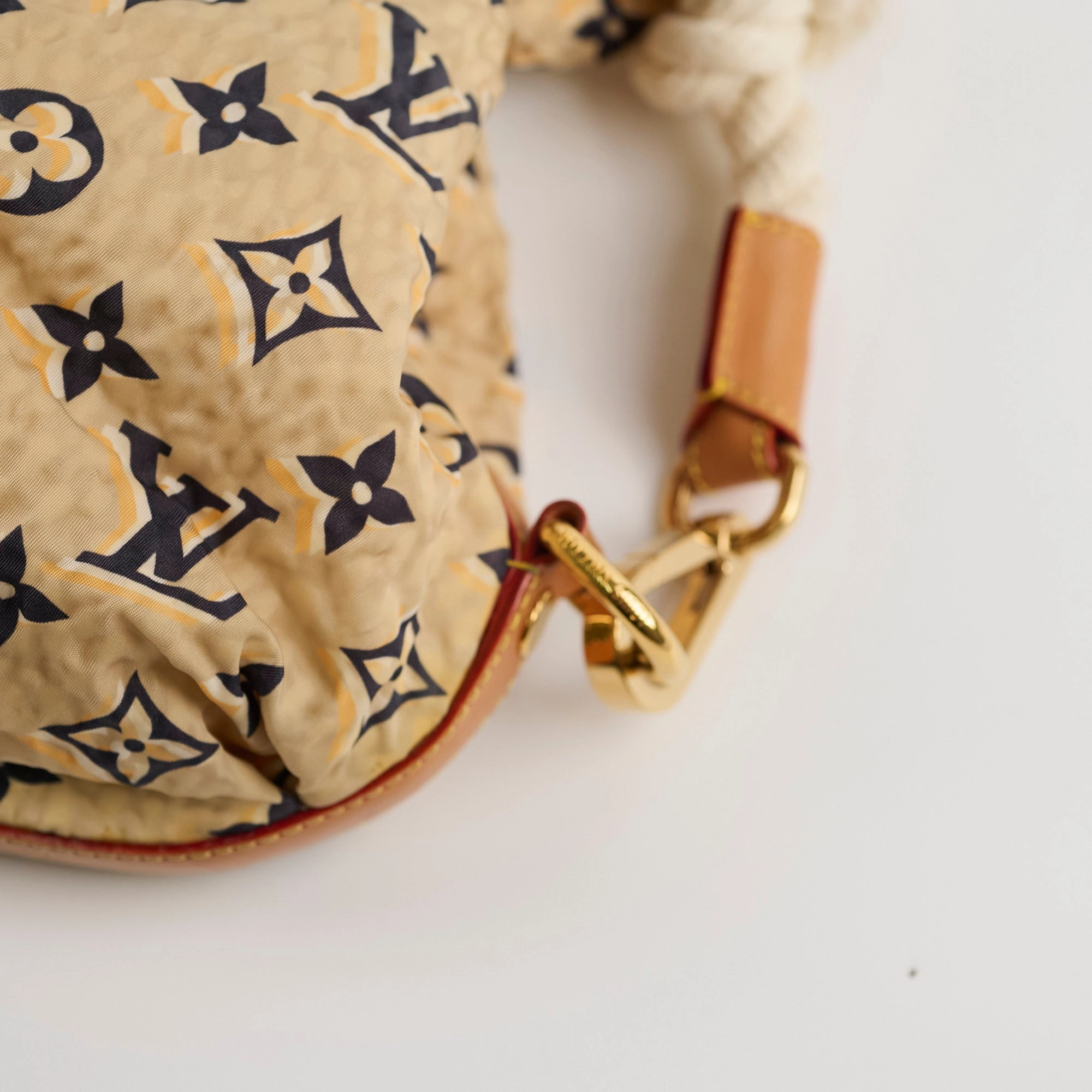 Louis Vuitton Cruise Line Bulles MM Nylon Shoulder Bag