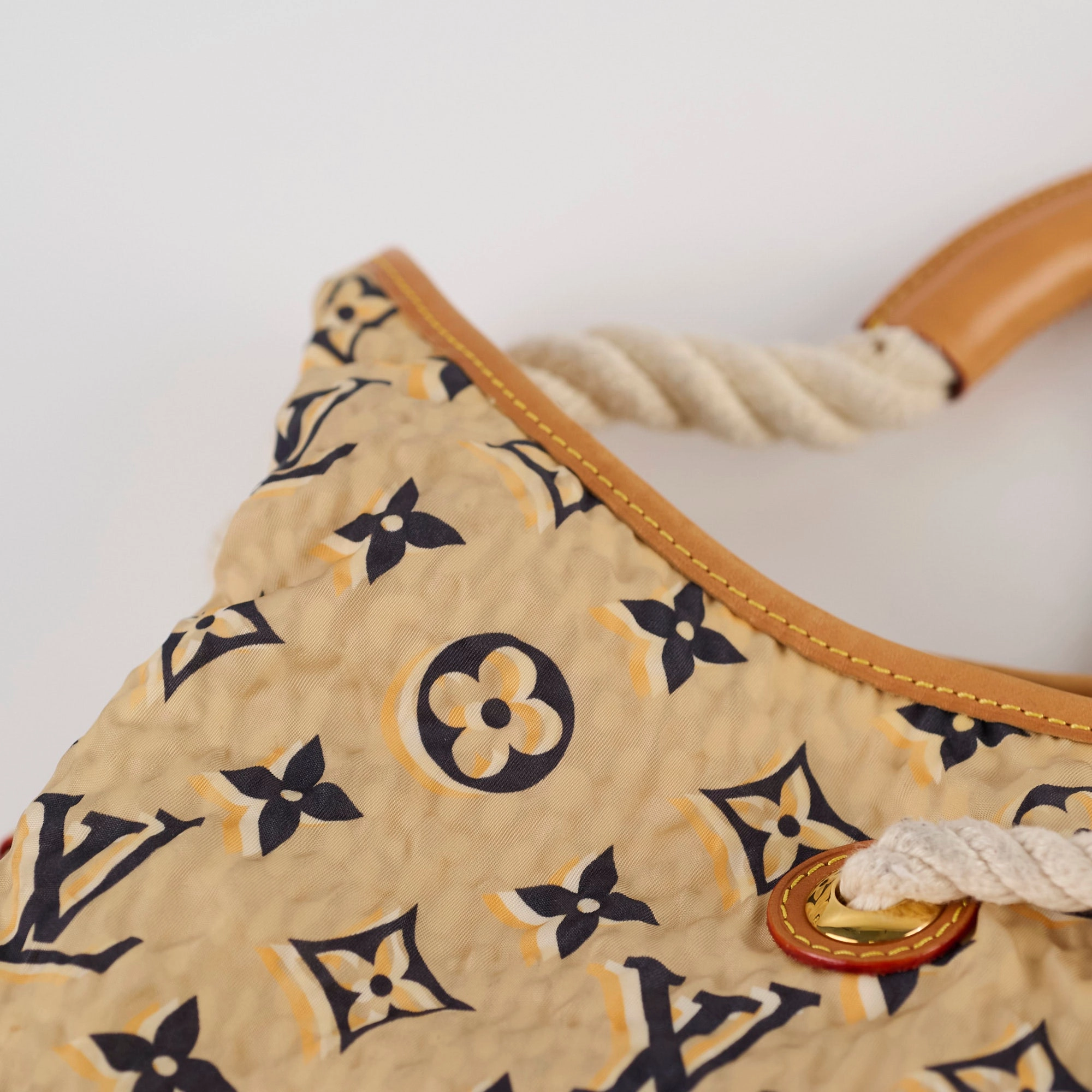 Louis Vuitton Cruise Line Bulles MM Nylon Shoulder Bag
