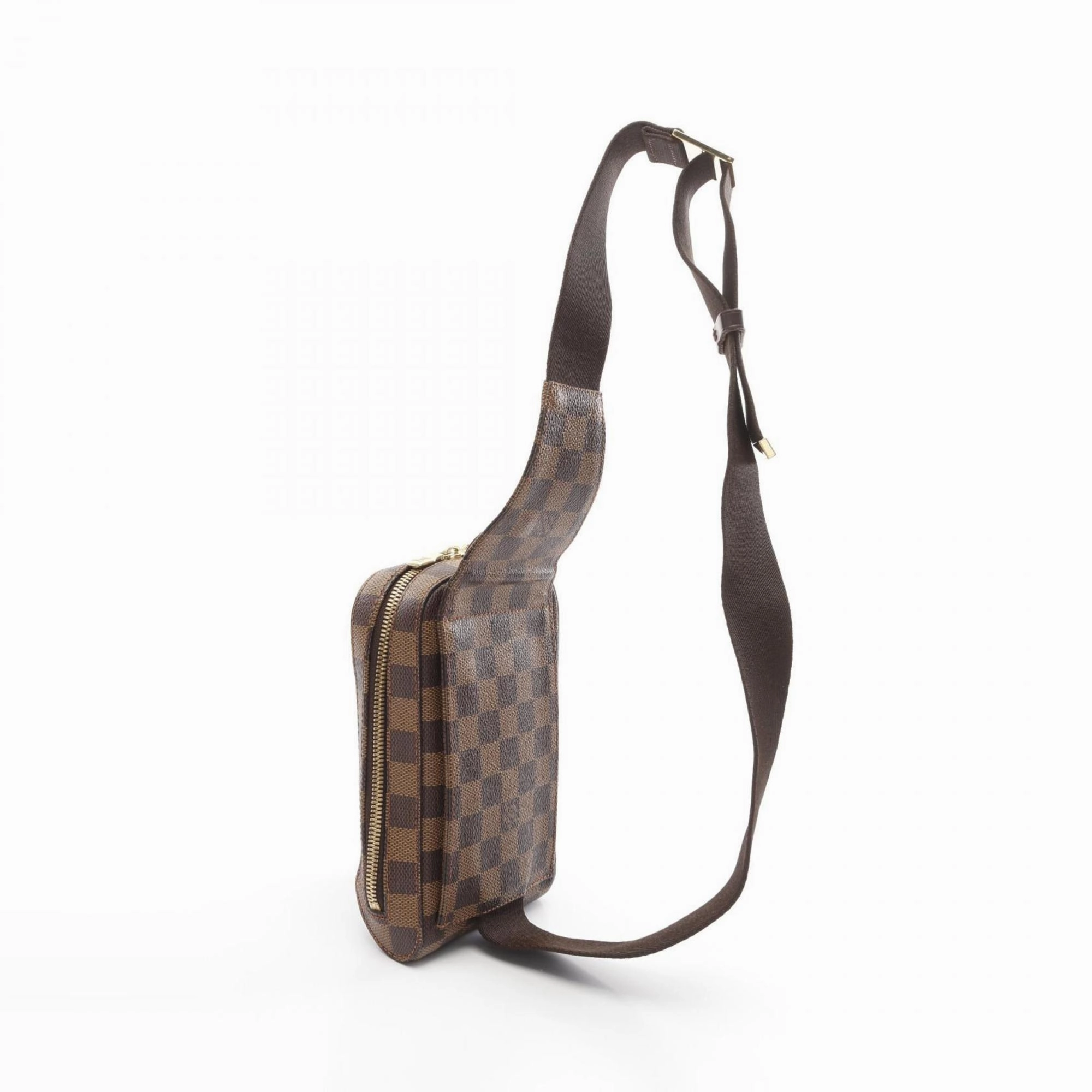 Louis Vuitton Damier Canvas Coated Canvas Fanny Pack Sling Bag (Pre-Owned)