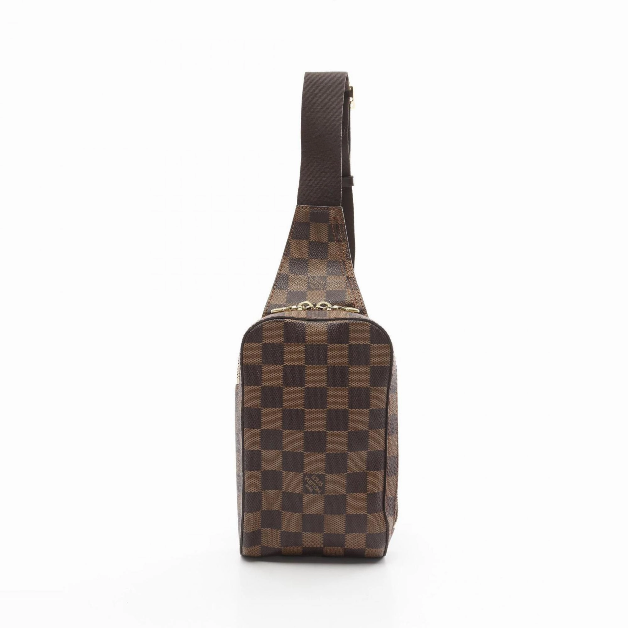 Louis Vuitton Damier Canvas Coated Canvas Fanny Pack Sling Bag (Pre-Owned)