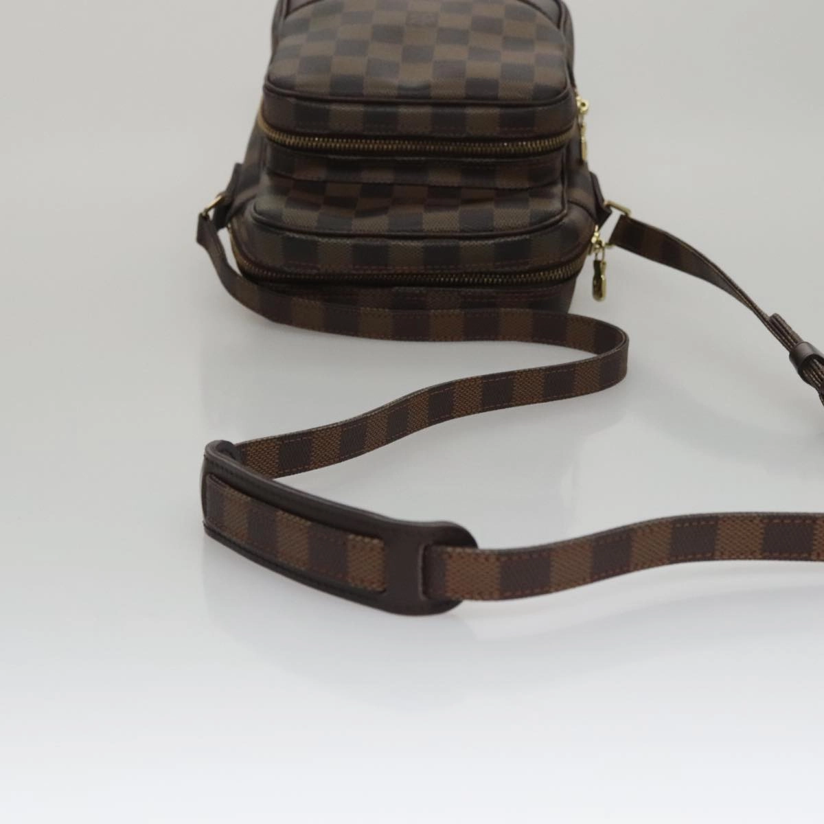 LOUIS VUITTON Damier Ebene Amazon Shoulder Bag SPO N48074 LV 105783