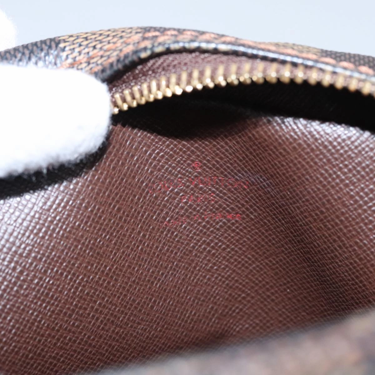 LOUIS VUITTON Damier Ebene Amazon Shoulder Bag SPO N48074 LV 105783