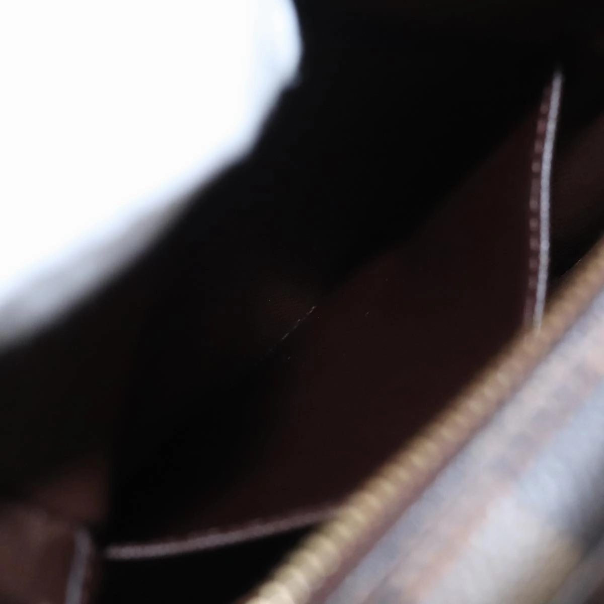LOUIS VUITTON Damier Ebene Amazon Shoulder Bag SPO N48074 LV 105783
