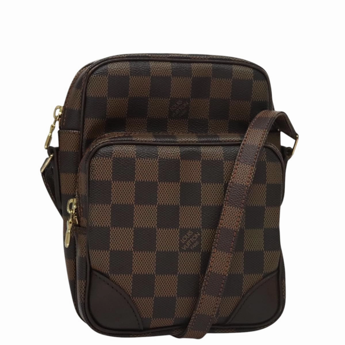 LOUIS VUITTON Damier Ebene Amazon Shoulder Bag SPO N48074 LV 105783
