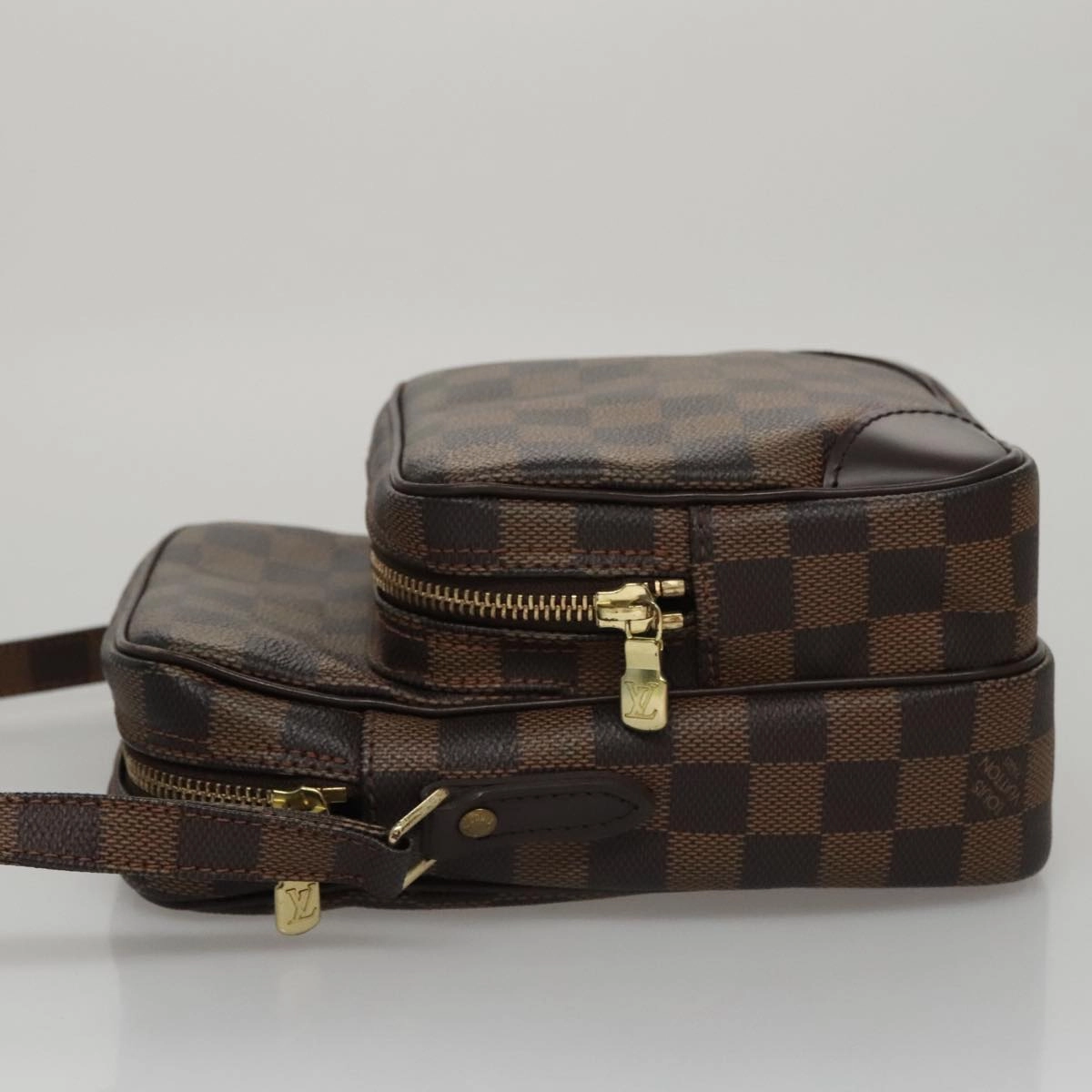 LOUIS VUITTON Damier Ebene Amazon Shoulder Bag SPO N48074 LV 105783
