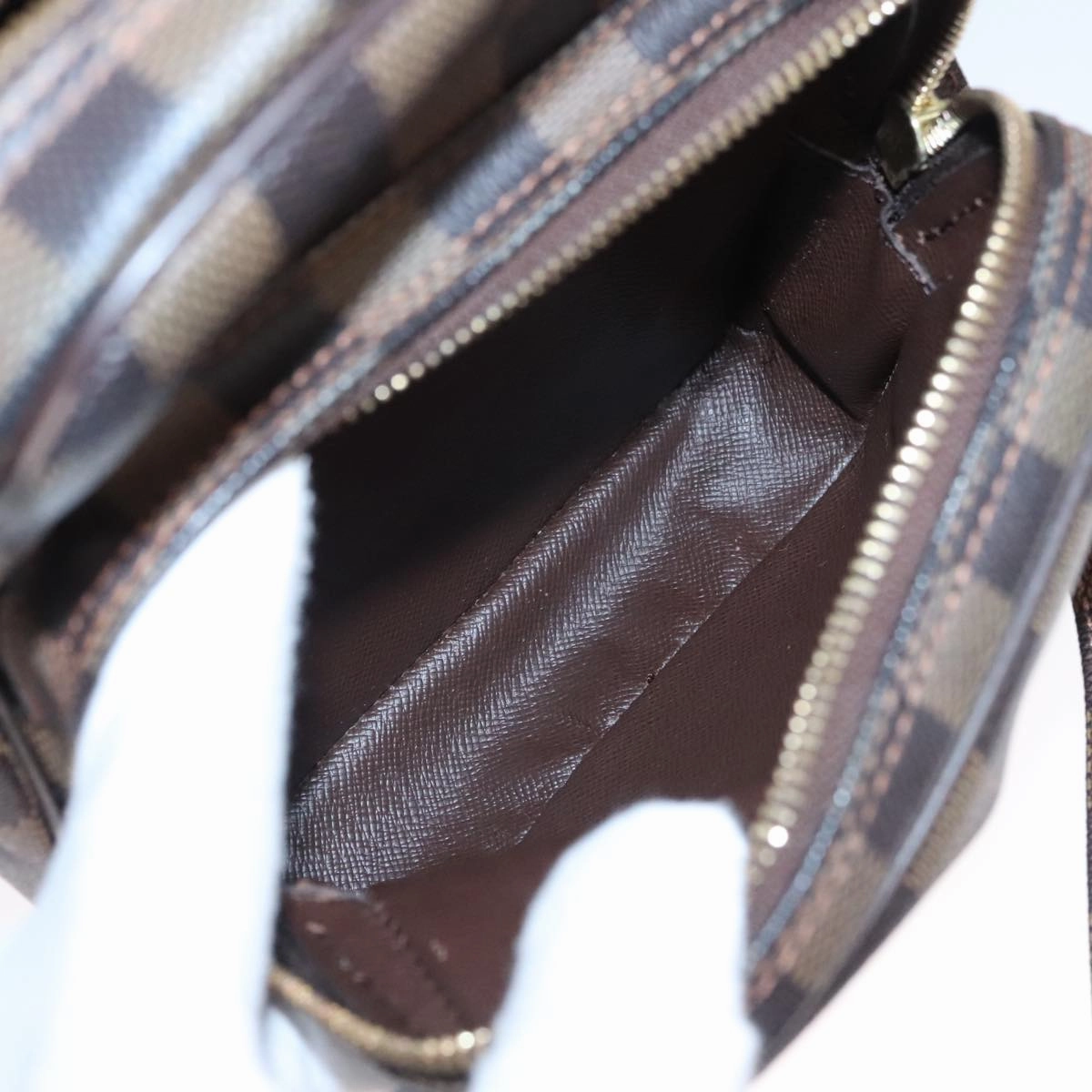 LOUIS VUITTON Damier Ebene Amazon Shoulder Bag SPO N48074 LV 105783
