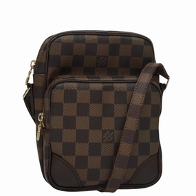 LOUIS VUITTON Damier Ebene Amazon Shoulder Bag SPO N48074 LV 105783