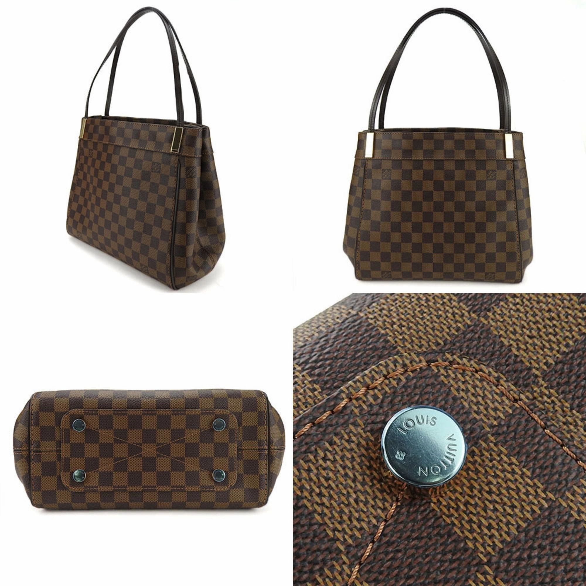 Louis Vuitton Damier Ebene Damier Canvas Tote Bag (Pre-Owned)