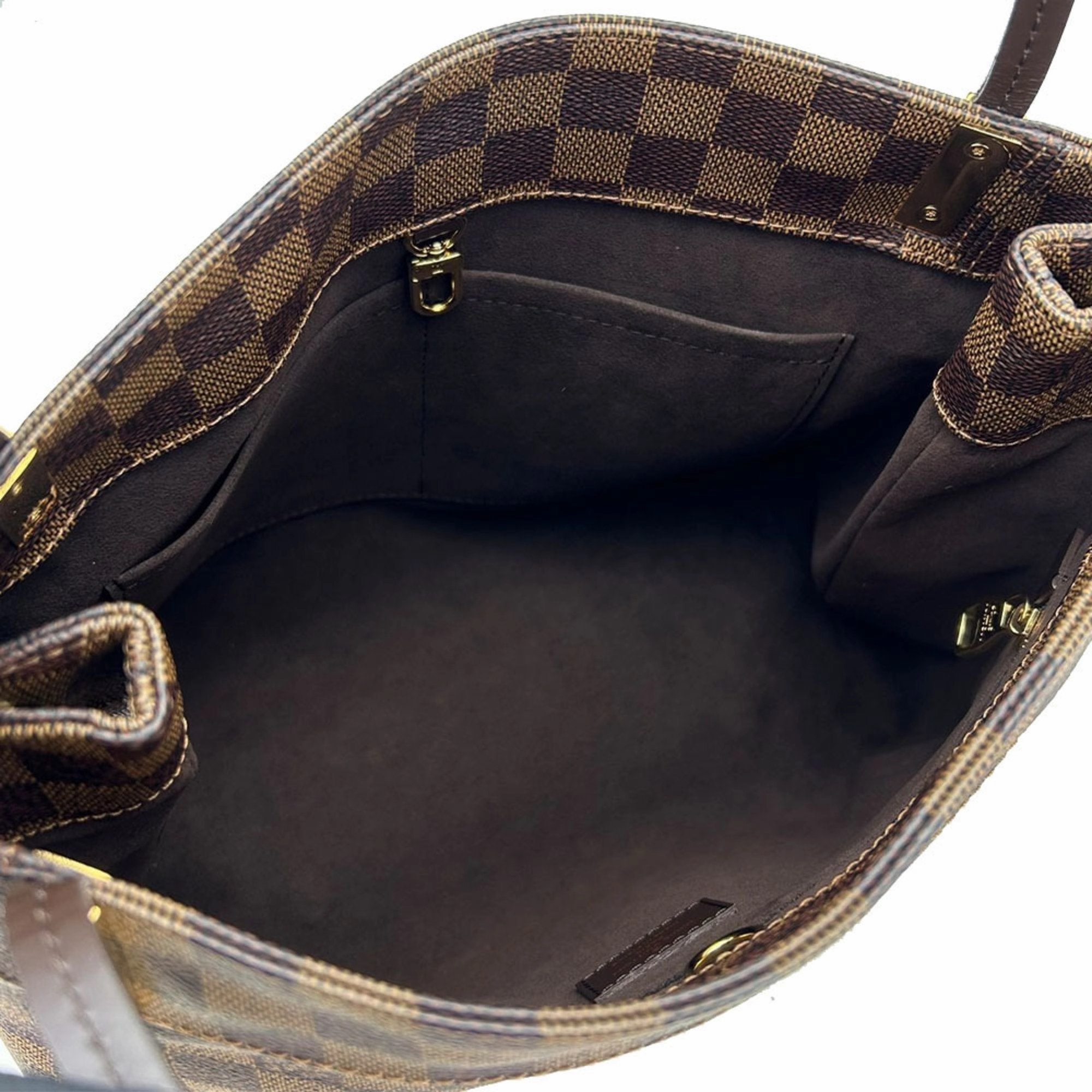 Louis Vuitton Damier Ebene Damier Canvas Tote Bag (Pre-Owned)