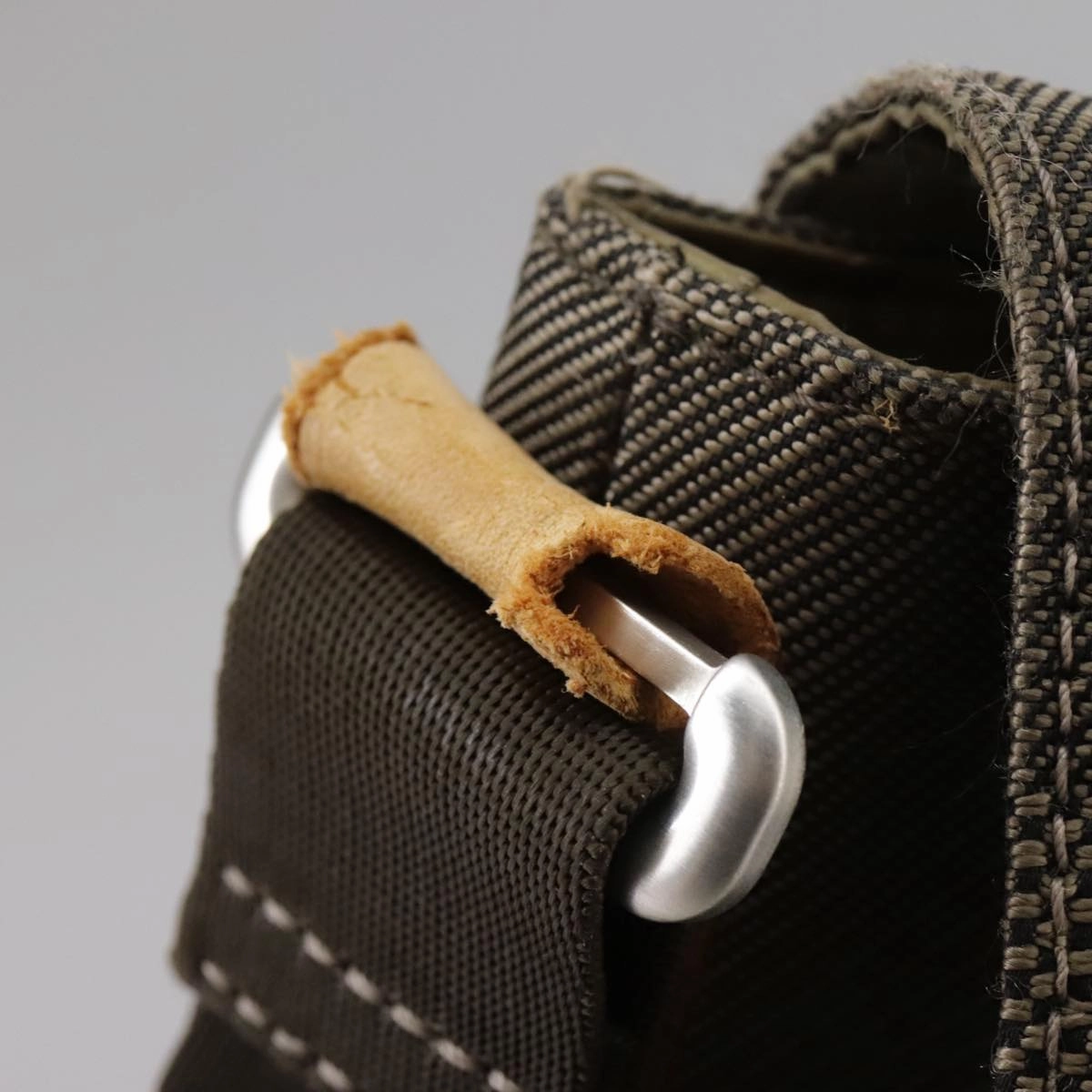 LOUIS VUITTON Damier Geant Roux Shoulder Bag Tail M93077 LV bs18747