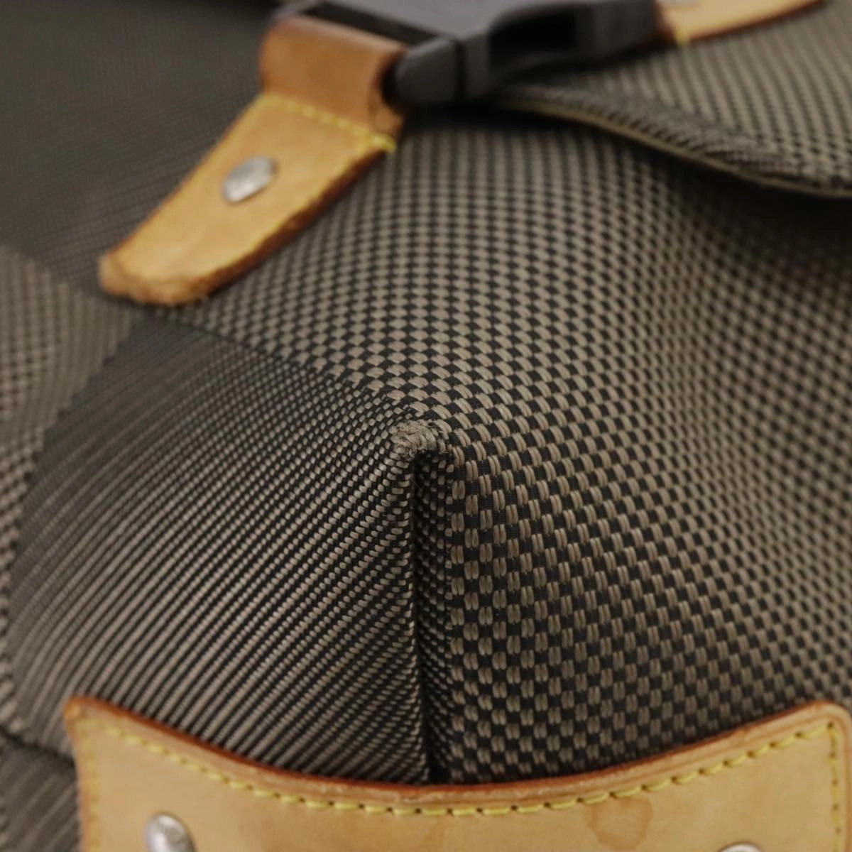 LOUIS VUITTON Damier Geant Roux Shoulder Bag Tail M93077 LV bs18747