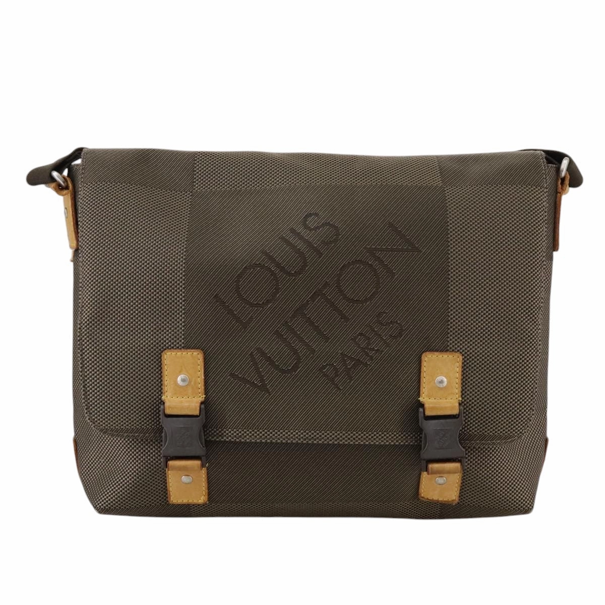 LOUIS VUITTON Damier Geant Roux Shoulder Bag Tail M93077 LV bs18747
