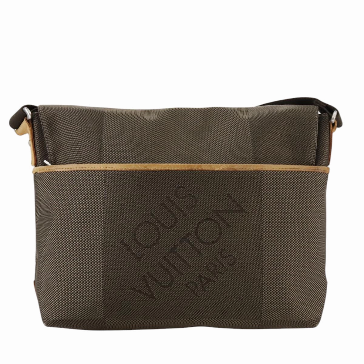 LOUIS VUITTON Damier Geant Roux Shoulder Bag Tail M93077 LV bs18747
