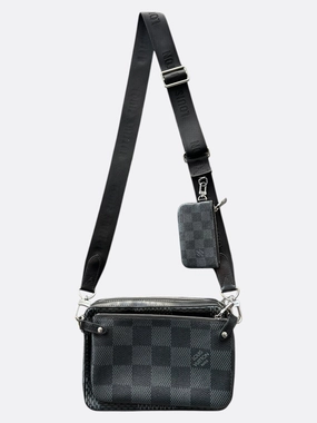 Louis Vuitton Damier Graphite 3D Trio Messenger Bag
