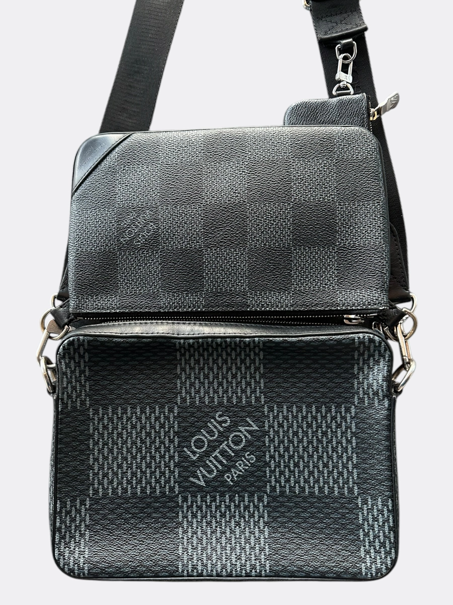 Louis Vuitton Damier Graphite 3D Trio Messenger Bag
