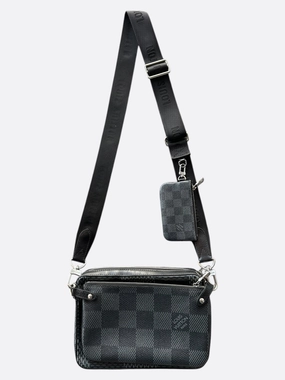 Louis Vuitton Damier Graphite 3D Trio Messenger Bag