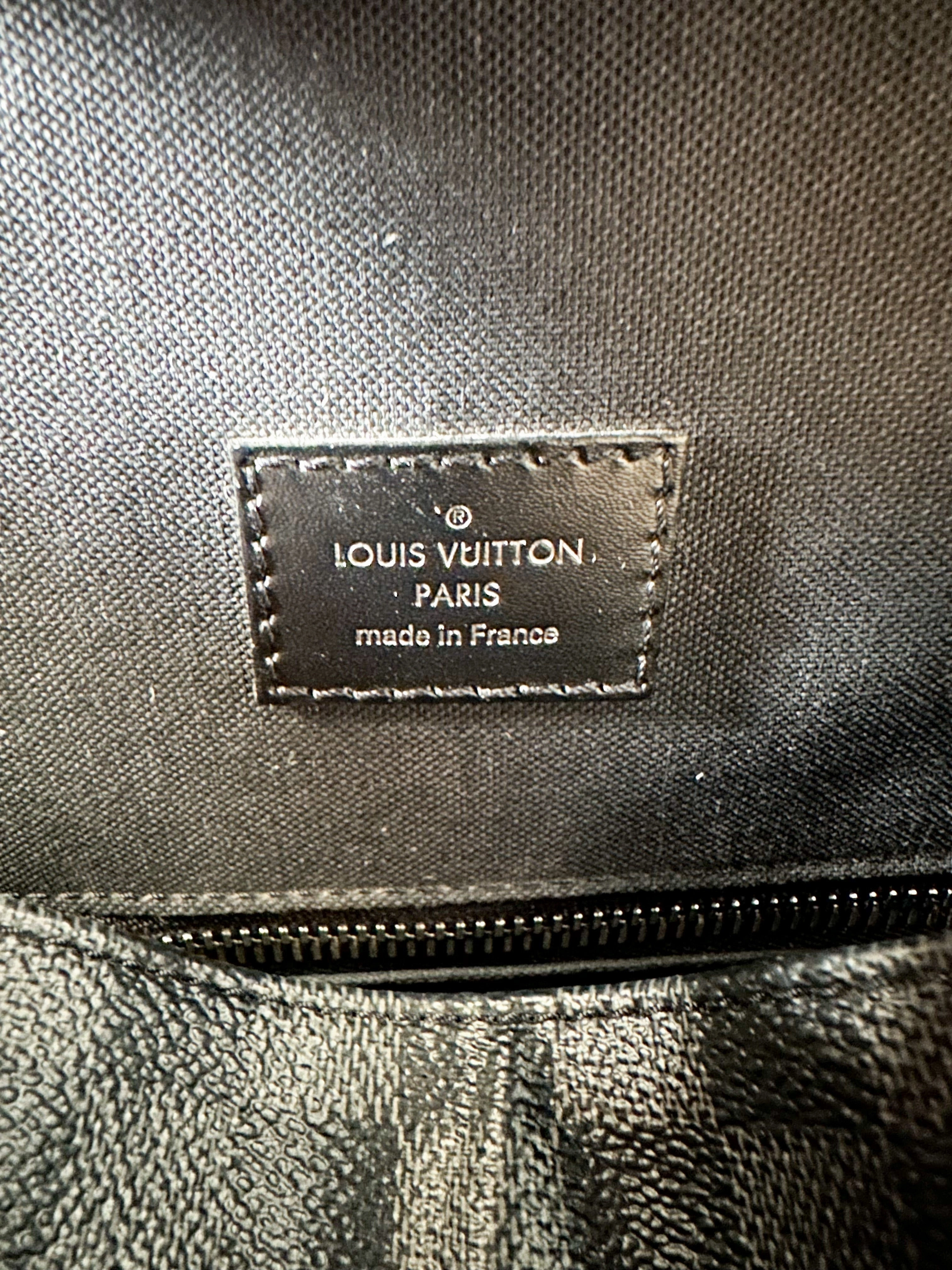 Louis Vuitton Damier Graphite Christopher Backpack