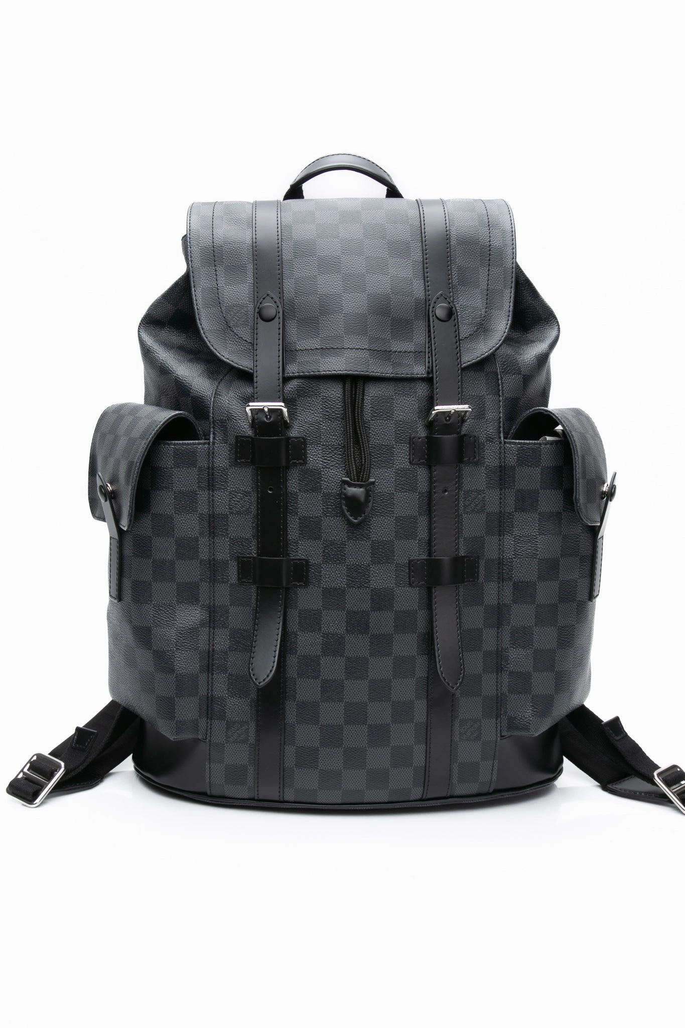 LOUIS VUITTON Damier Graphite Christopher PM Backpack