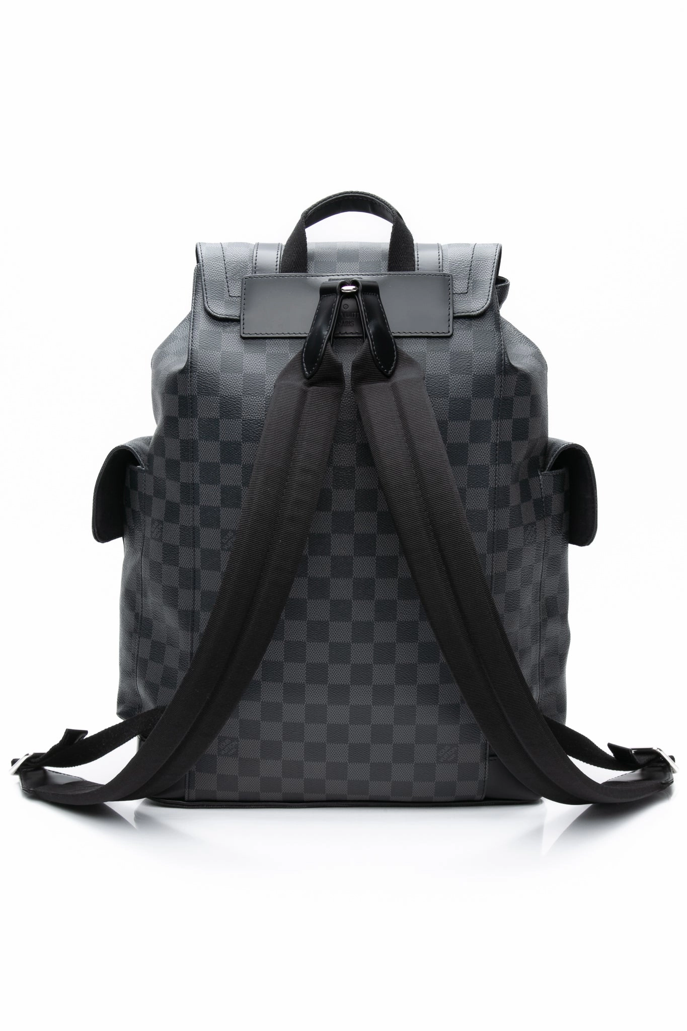 LOUIS VUITTON Damier Graphite Christopher PM Backpack