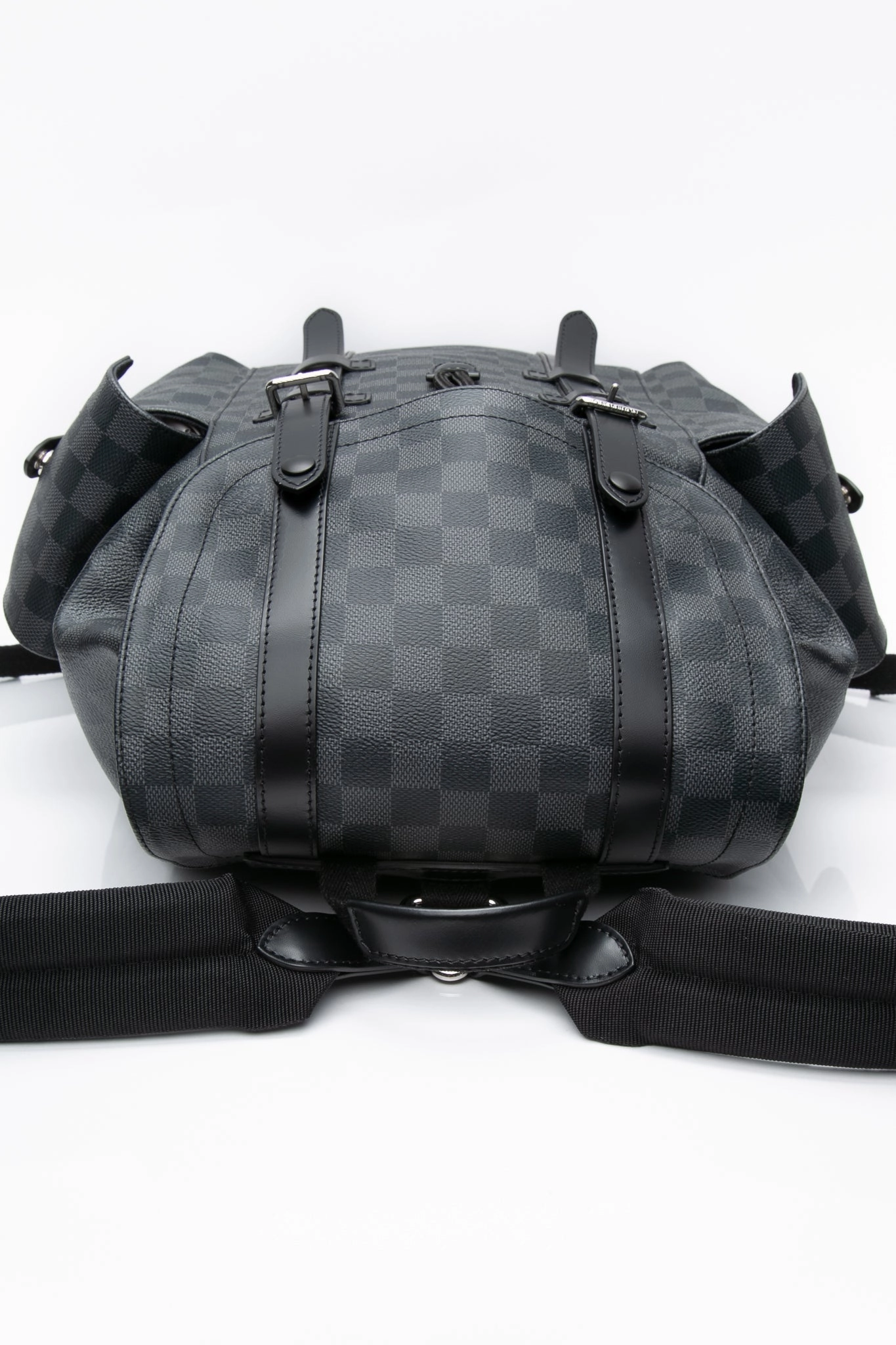 LOUIS VUITTON Damier Graphite Christopher PM Backpack