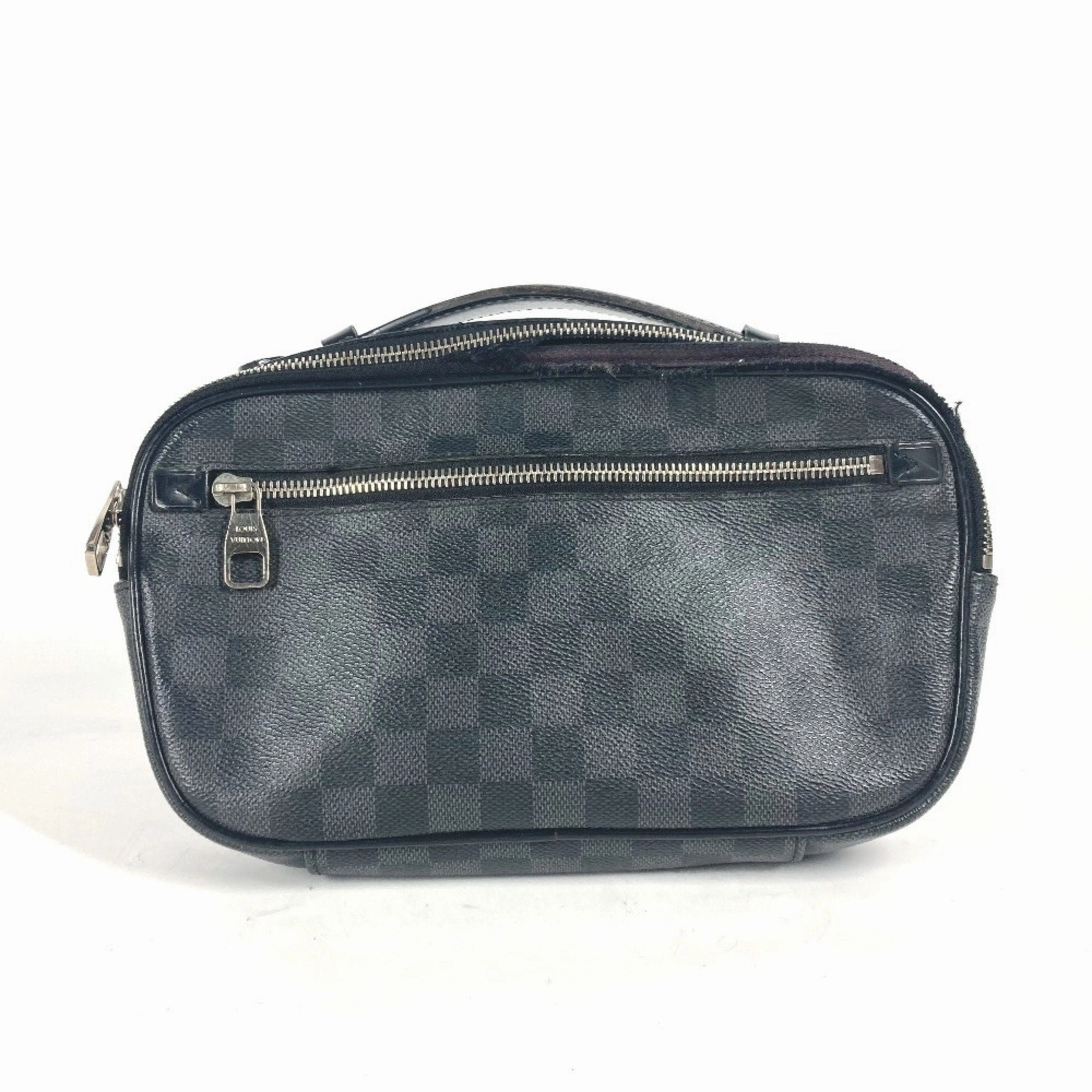 Louis Vuitton Damier Graphite Handbag Sling Bag (Pre-Owned)